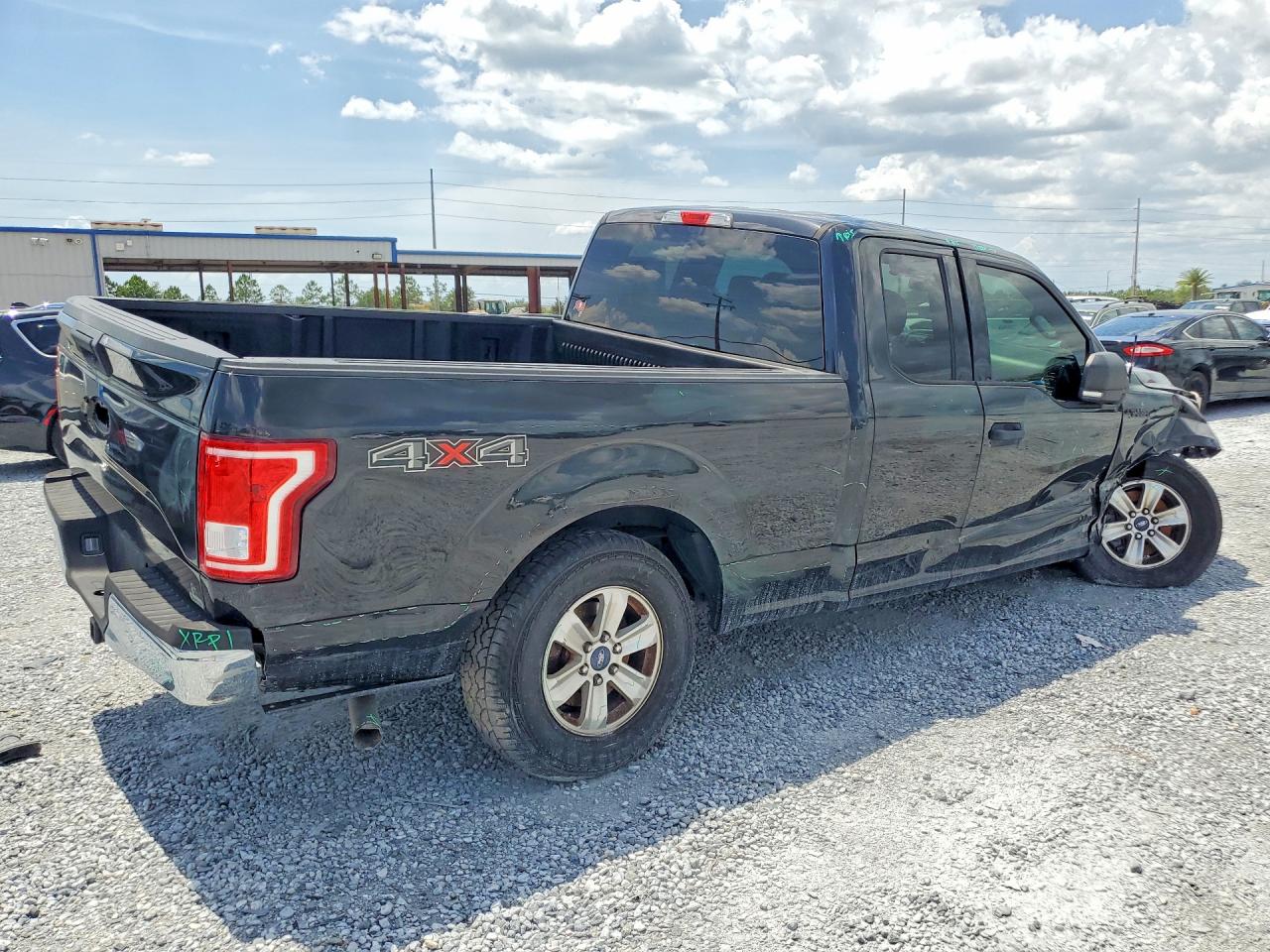 2015 Ford F150 Super Cab Черный vin: 1FTEX1EP5FFD05318