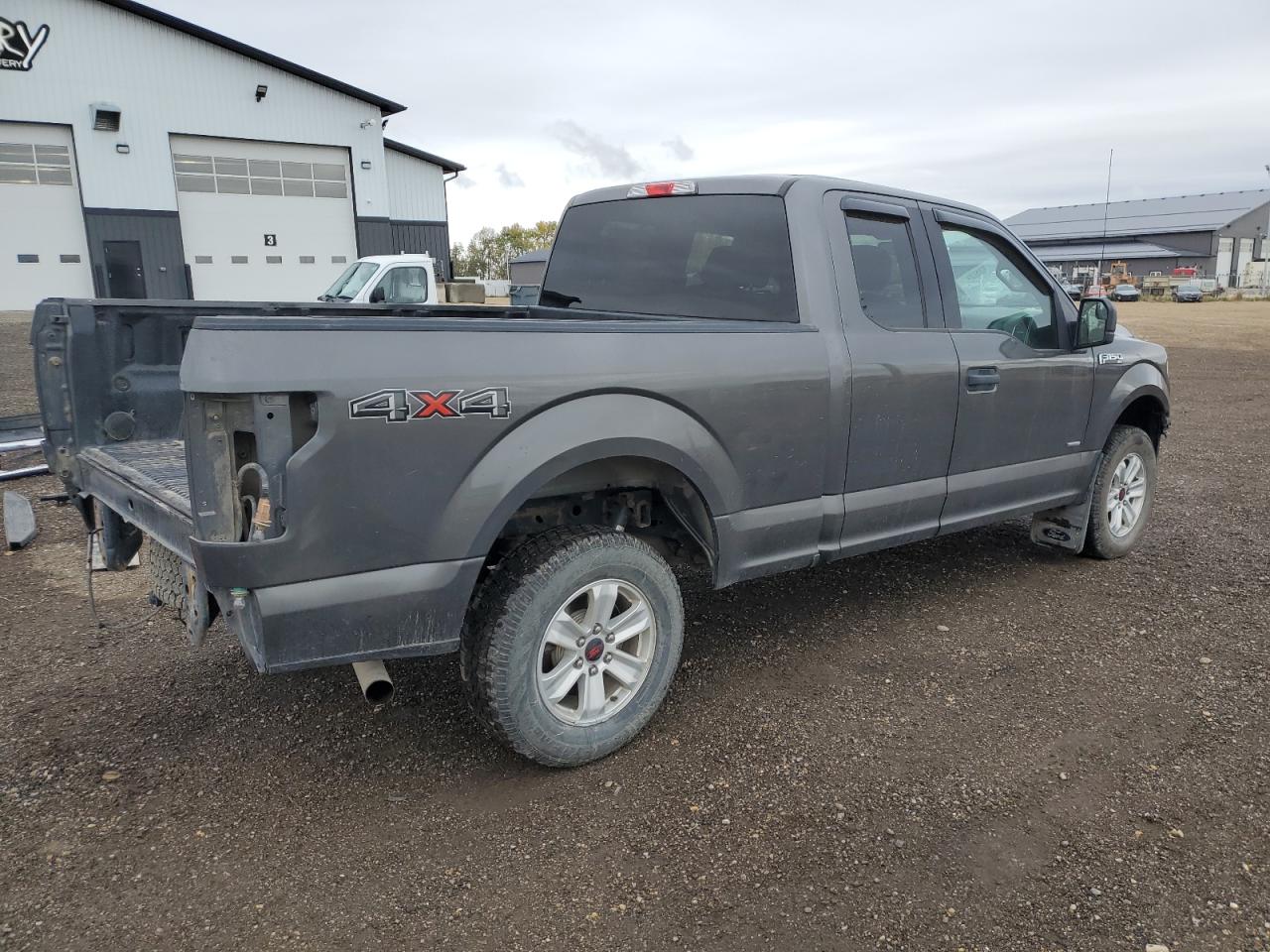 2015 Ford F150 Super Cab Gray vin: 1FTEX1EP5FKE32447