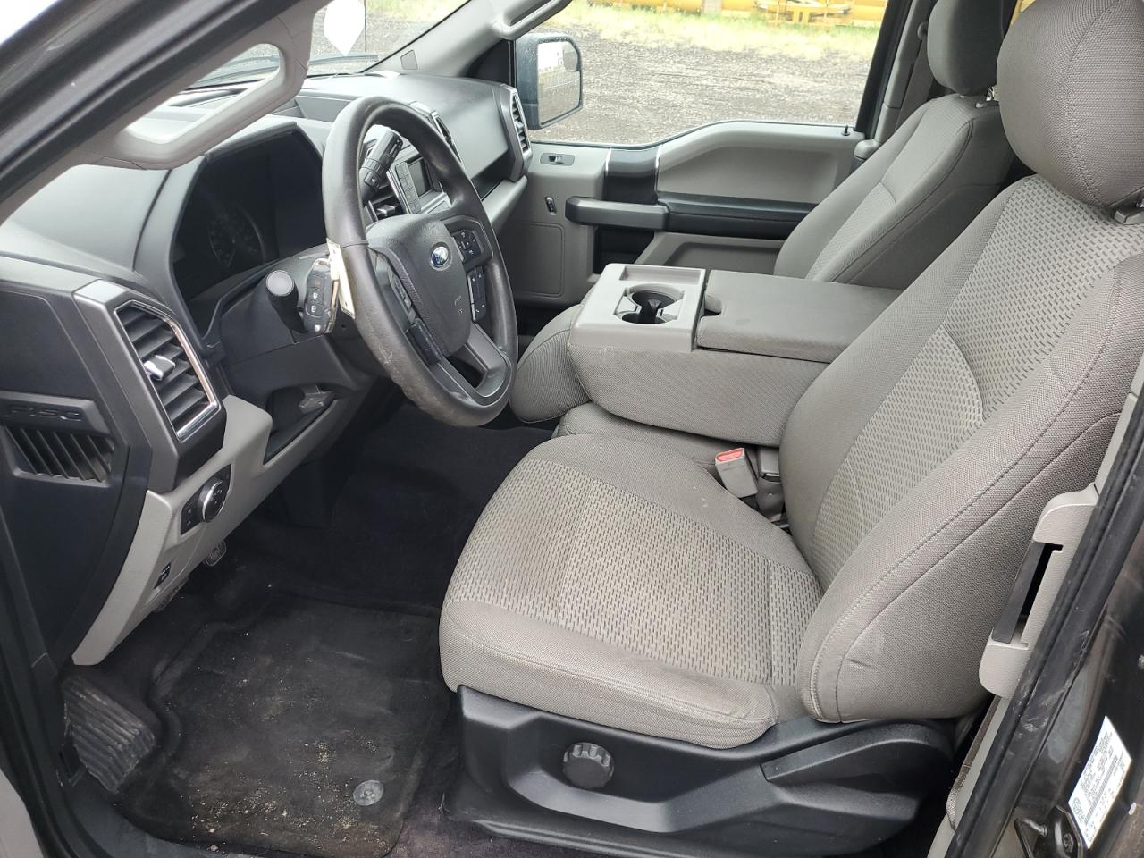 2015 Ford F150 Super Cab Gray vin: 1FTEX1EP5FKE32447