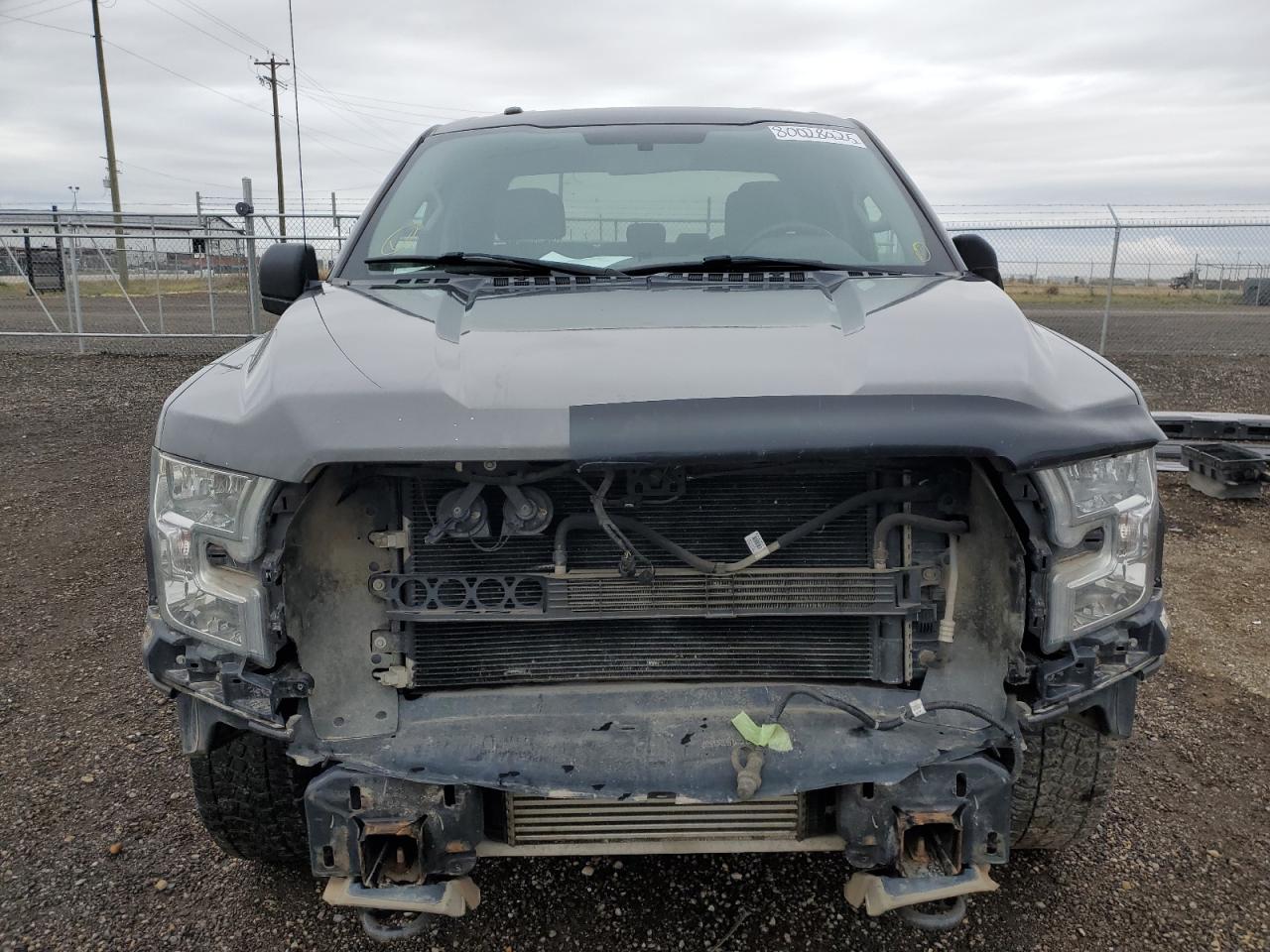 2015 Ford F150 Super Cab Gray vin: 1FTEX1EP5FKE32447