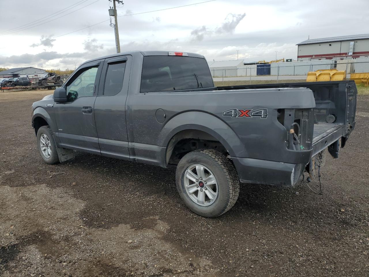 2015 Ford F150 Super Cab Gray vin: 1FTEX1EP5FKE32447