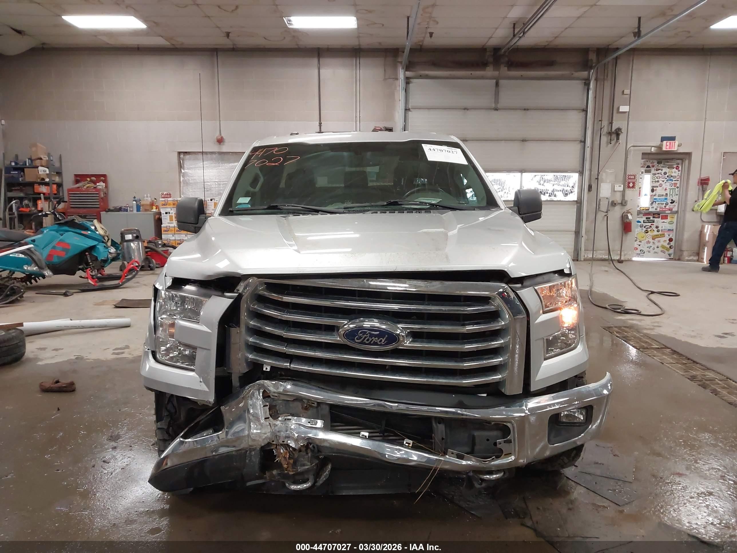 2015 Ford F-150 Xlt Silver vin: 1FTEX1EP6FFB75517