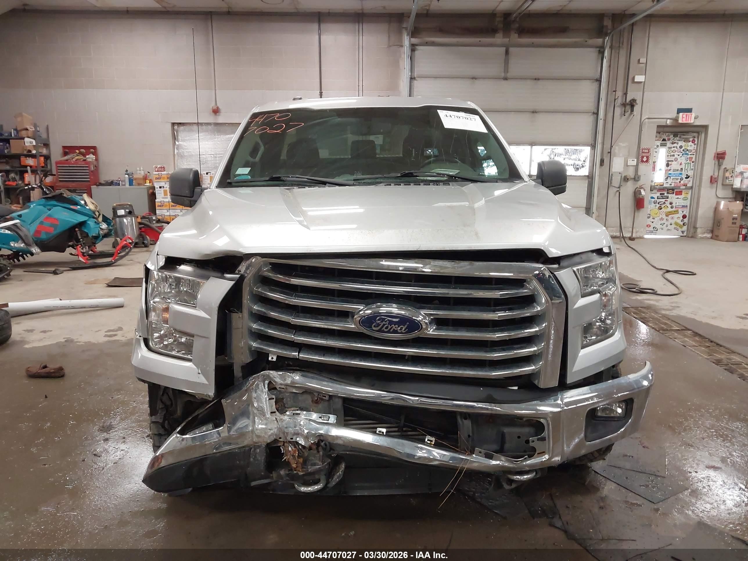 2015 Ford F-150 Xlt Silver vin: 1FTEX1EP6FFB75517