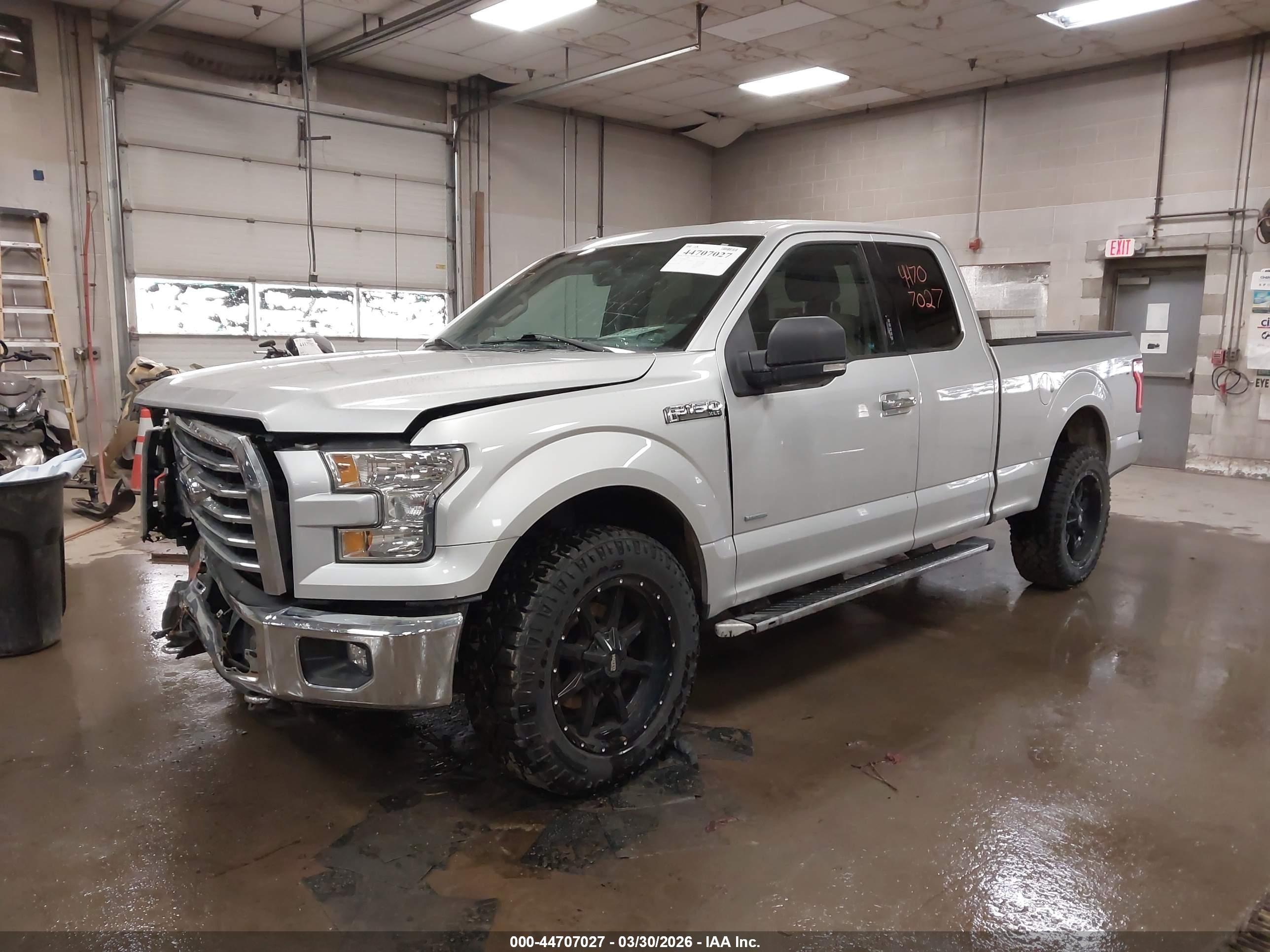 2015 Ford F-150 Xlt Silver vin: 1FTEX1EP6FFB75517