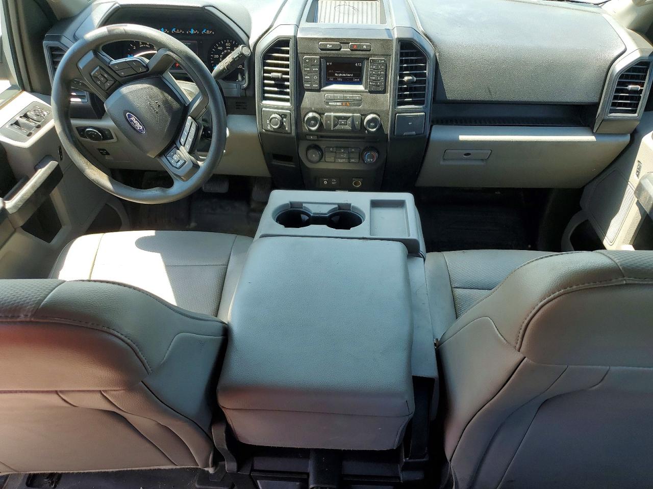 2015 Ford F150 Super Cab White vin: 1FTEX1EP6FFC43945