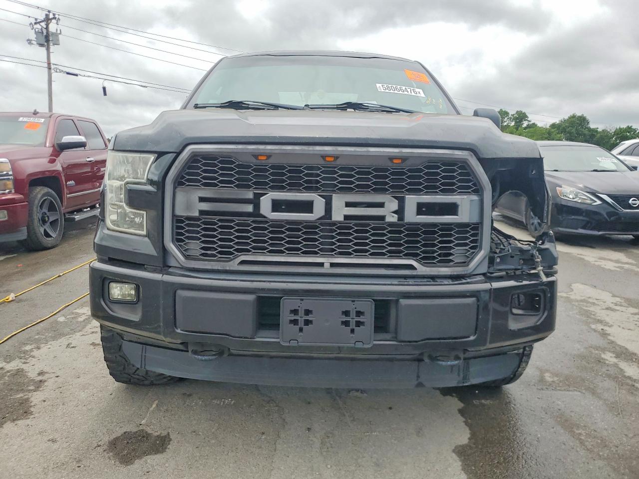 2015 Ford F150 Super Cab Black vin: 1FTEX1EP6FFC57246