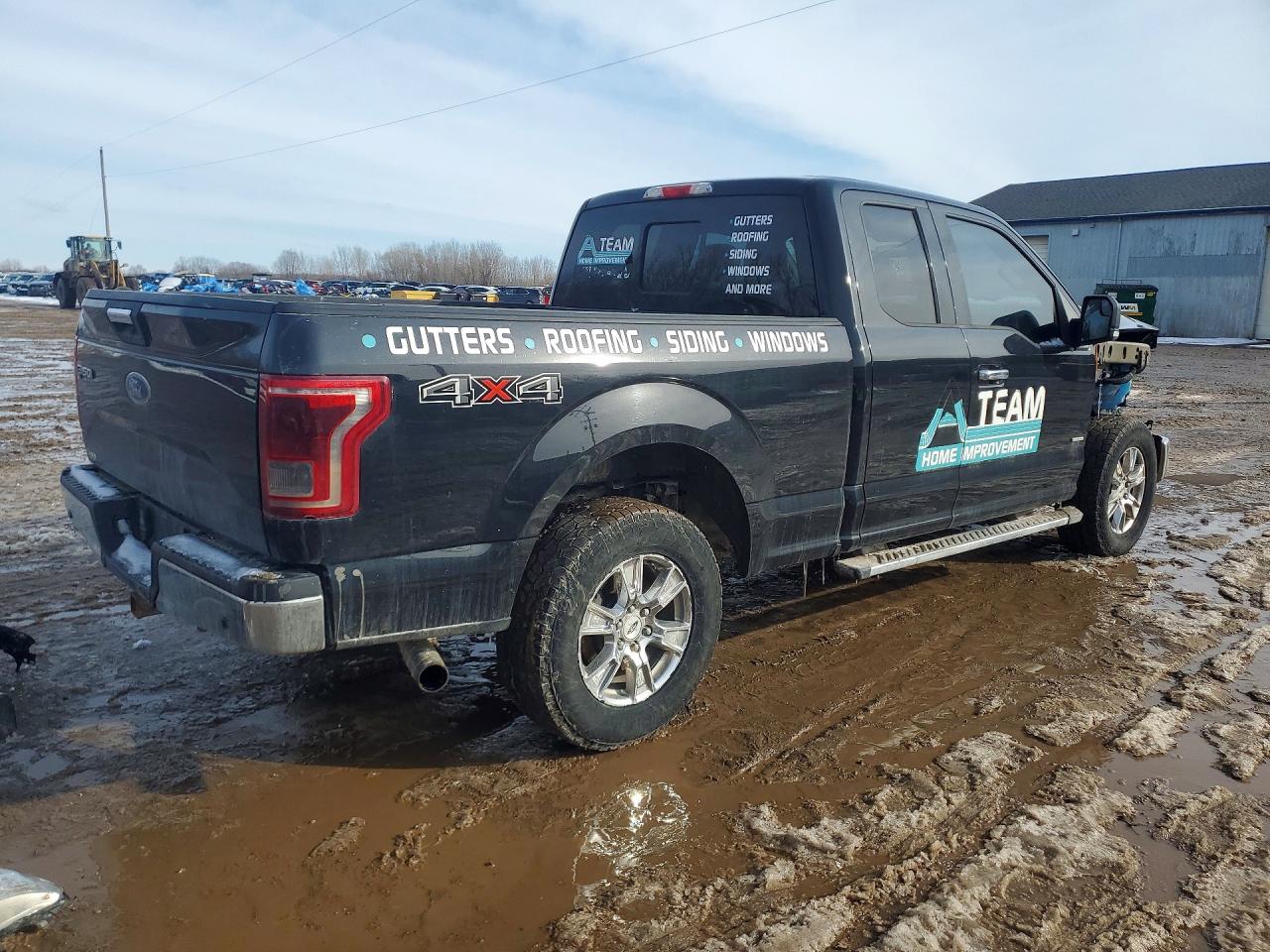 2015 Ford F150 Super Cab Черный vin: 1FTEX1EP6FFD12648