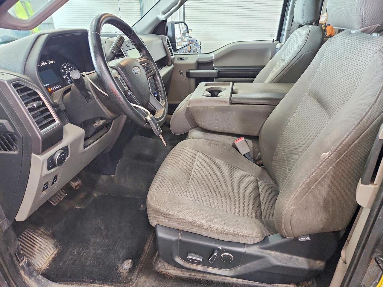 2015 Ford F150 Super Cab Gray vin: 1FTEX1EP6FKD26962