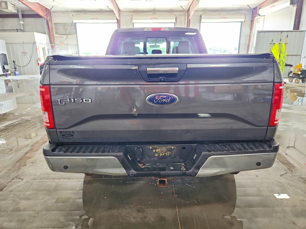 2015 Ford F150 Super Cab Gray vin: 1FTEX1EP6FKD26962
