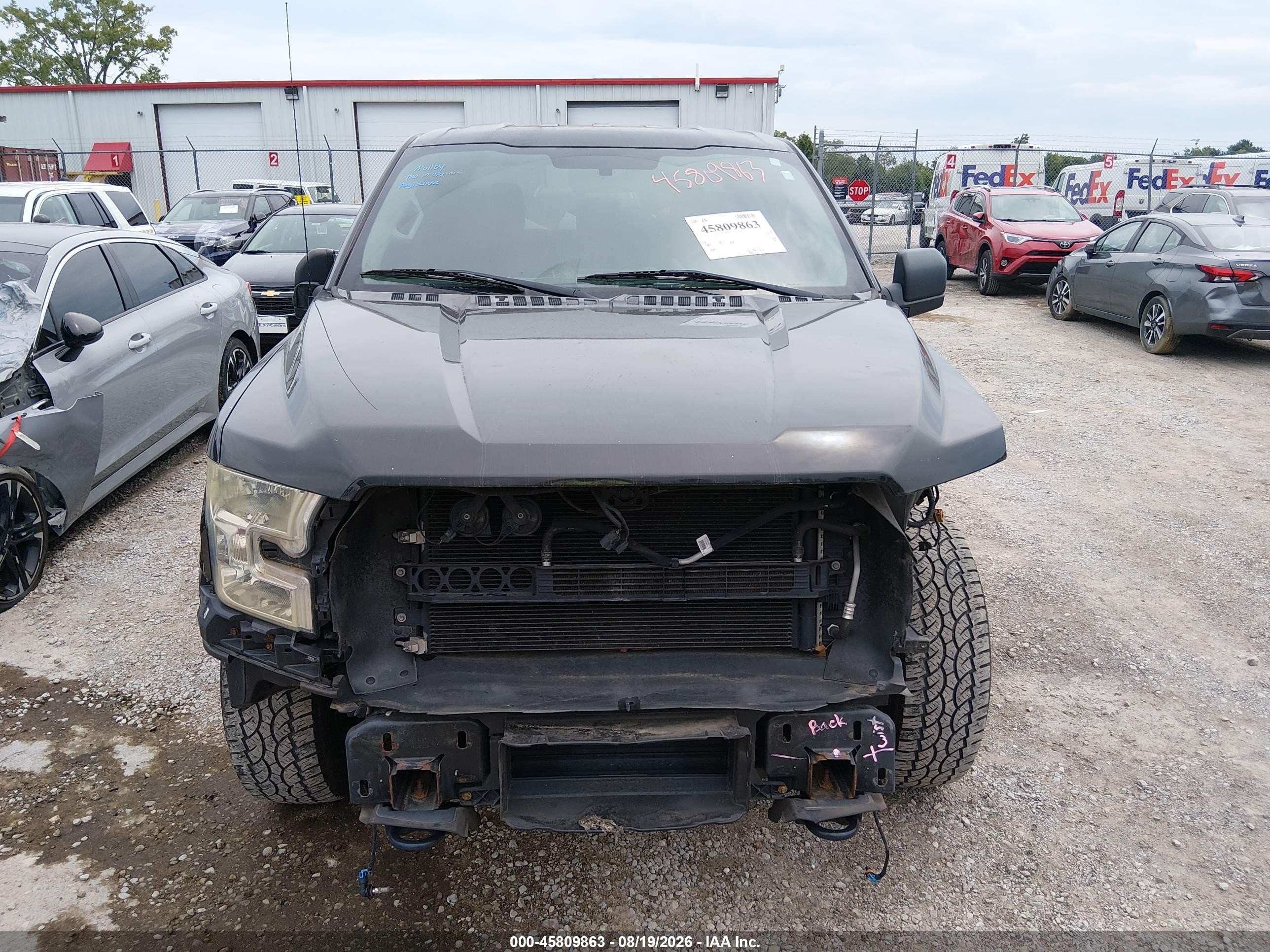 2015 Ford F-150 Xl Black vin: 1FTEX1EP6FKF21069