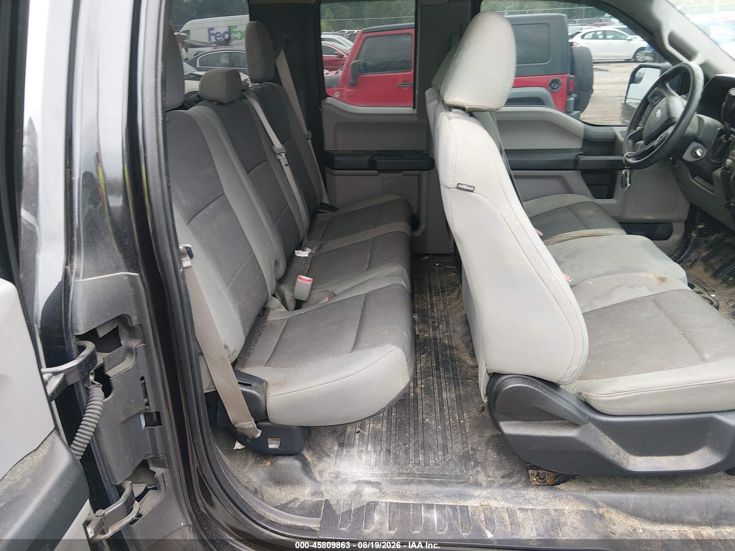 2015 Ford F-150 Xl Black vin: 1FTEX1EP6FKF21069