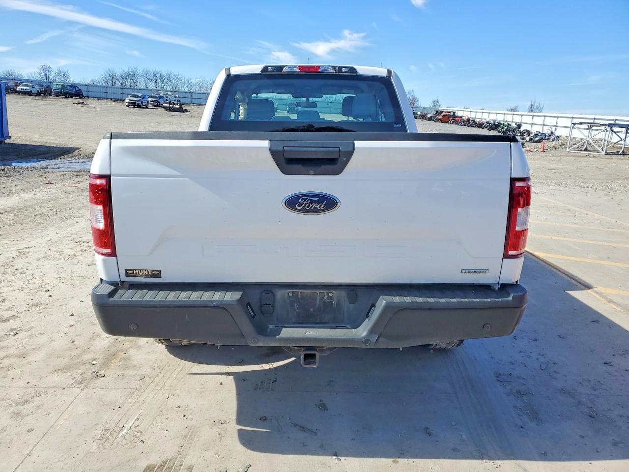 2020 Ford F150 Super Cab White vin: 1FTEX1EP6LKD19988