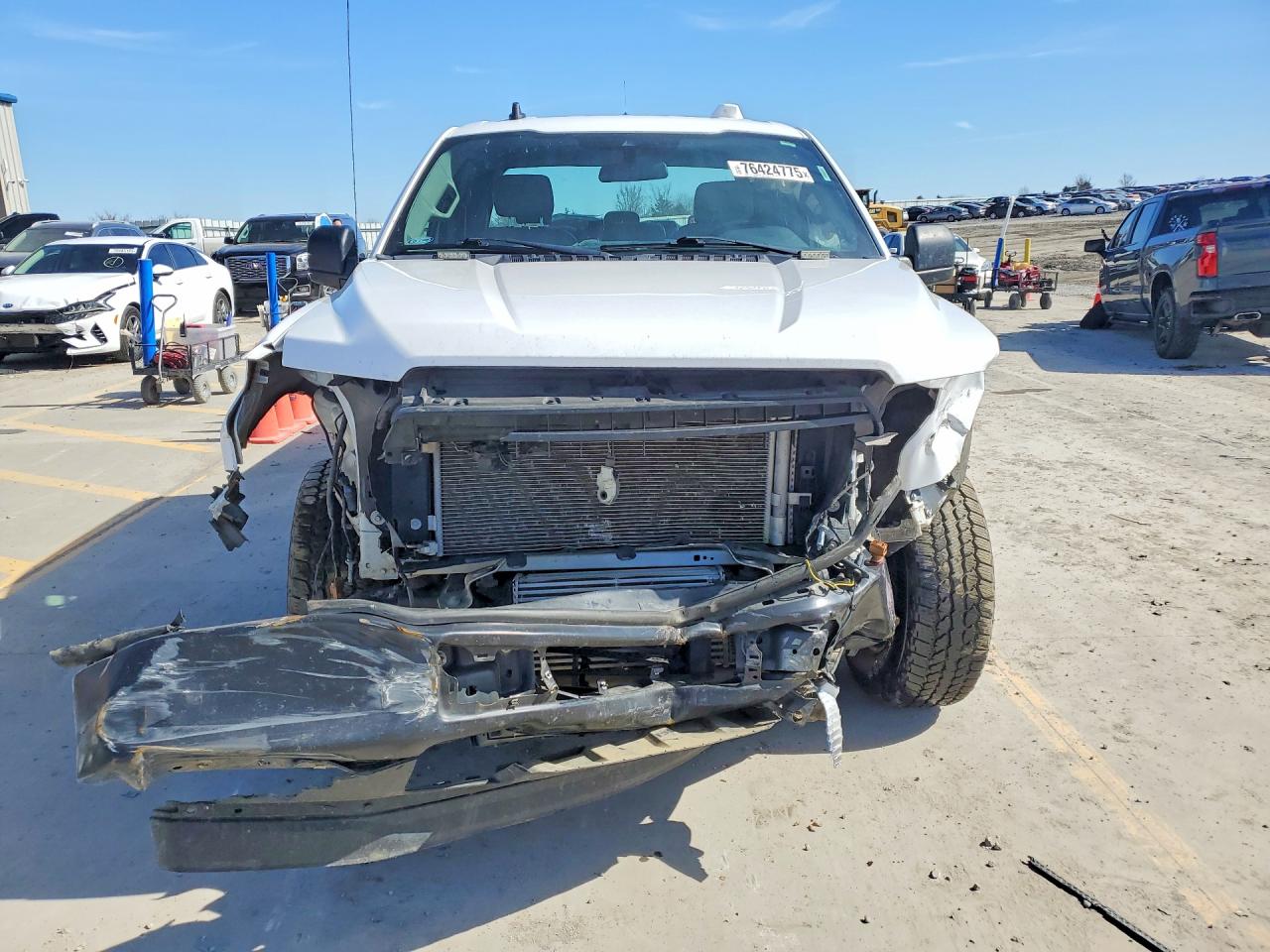 2020 Ford F150 Super Cab White vin: 1FTEX1EP6LKD19988