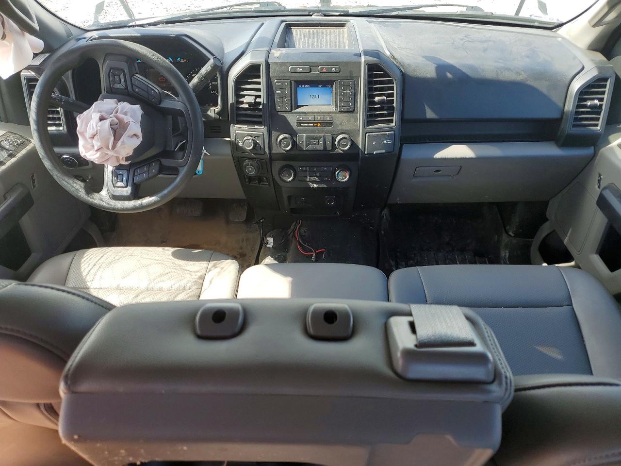 2020 Ford F150 Super Cab White vin: 1FTEX1EP6LKD19988