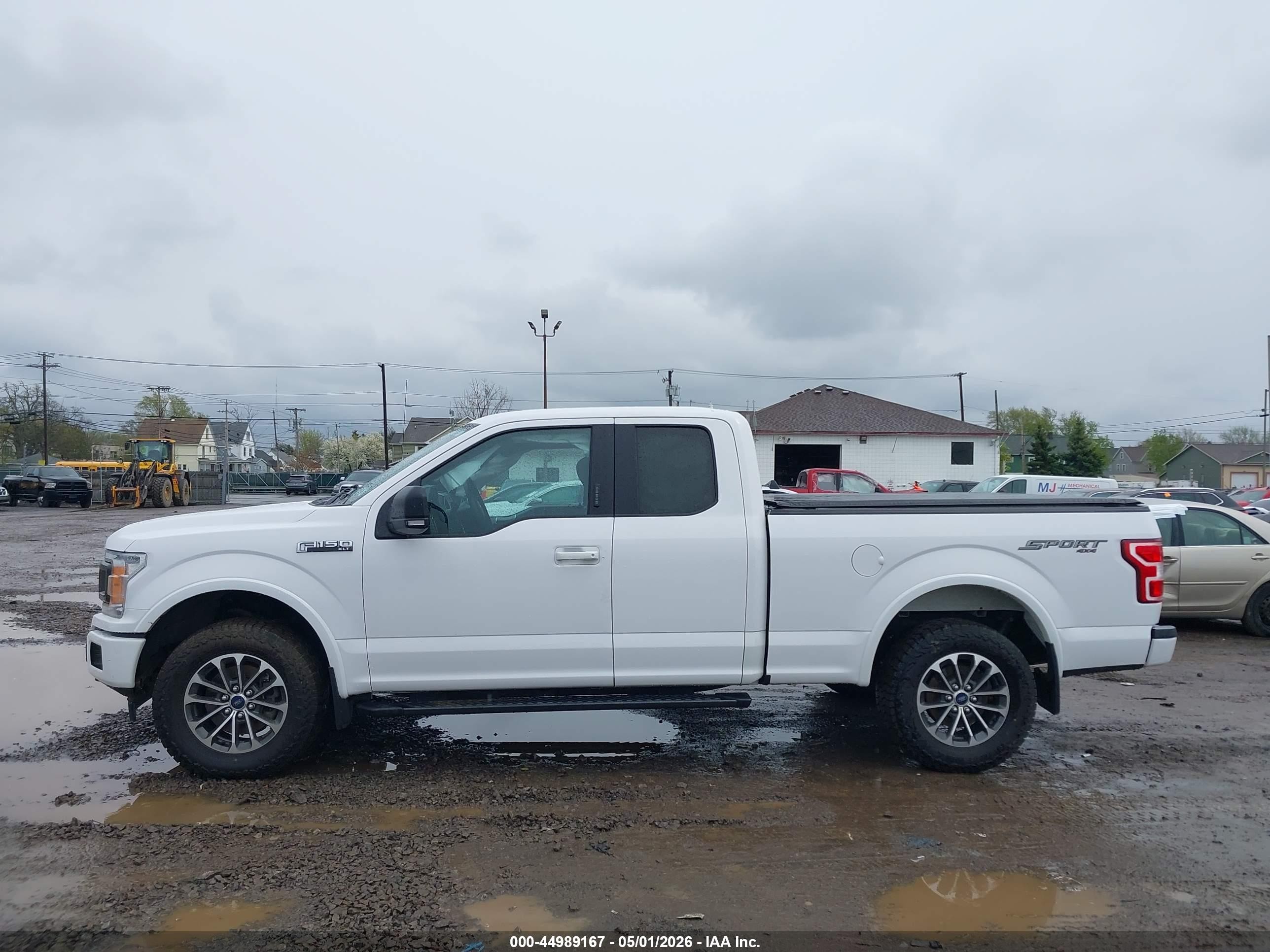 2020 Ford F-150 Xlt White vin: 1FTEX1EP6LKF35002