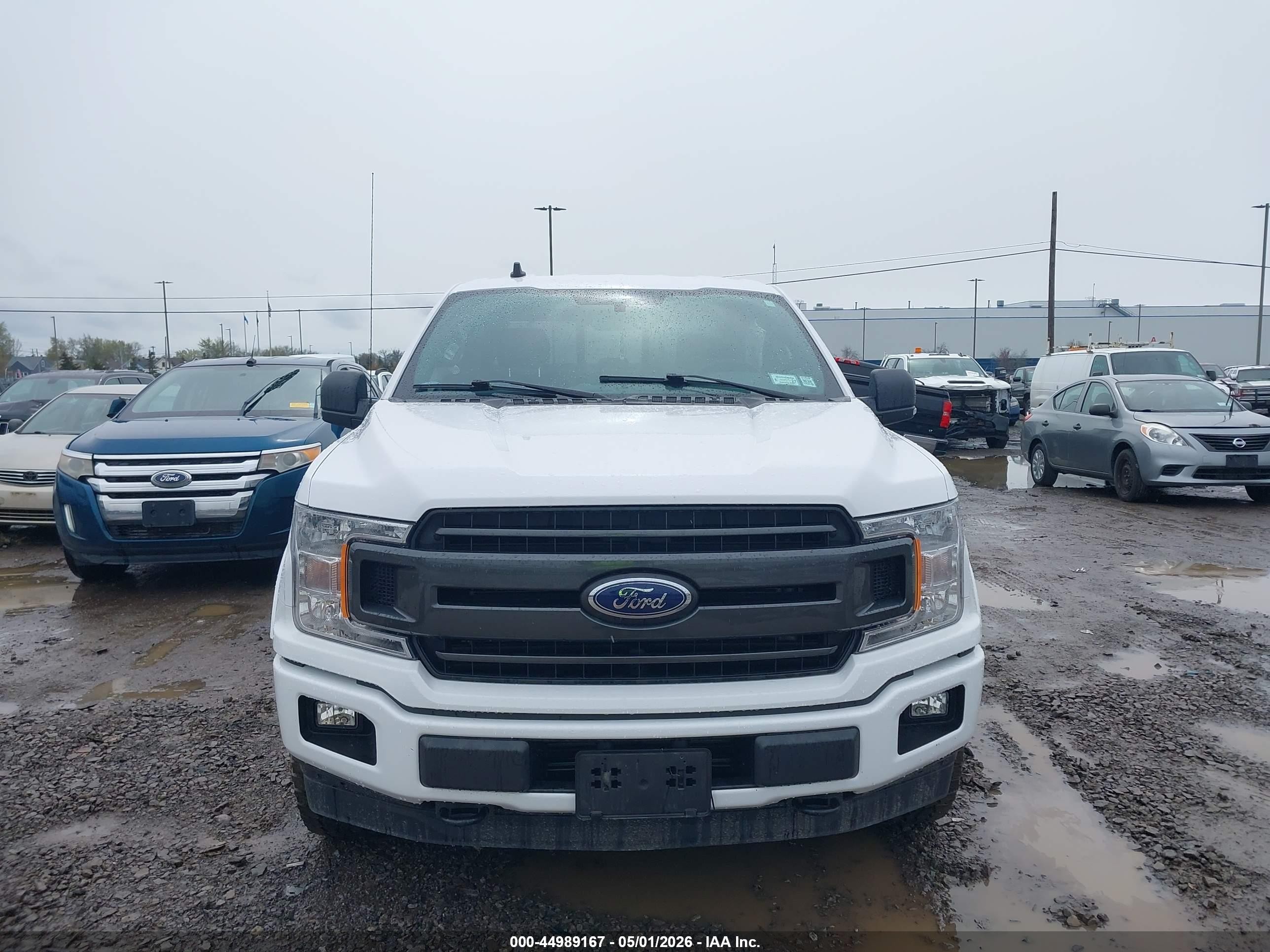 2020 Ford F-150 Xlt White vin: 1FTEX1EP6LKF35002