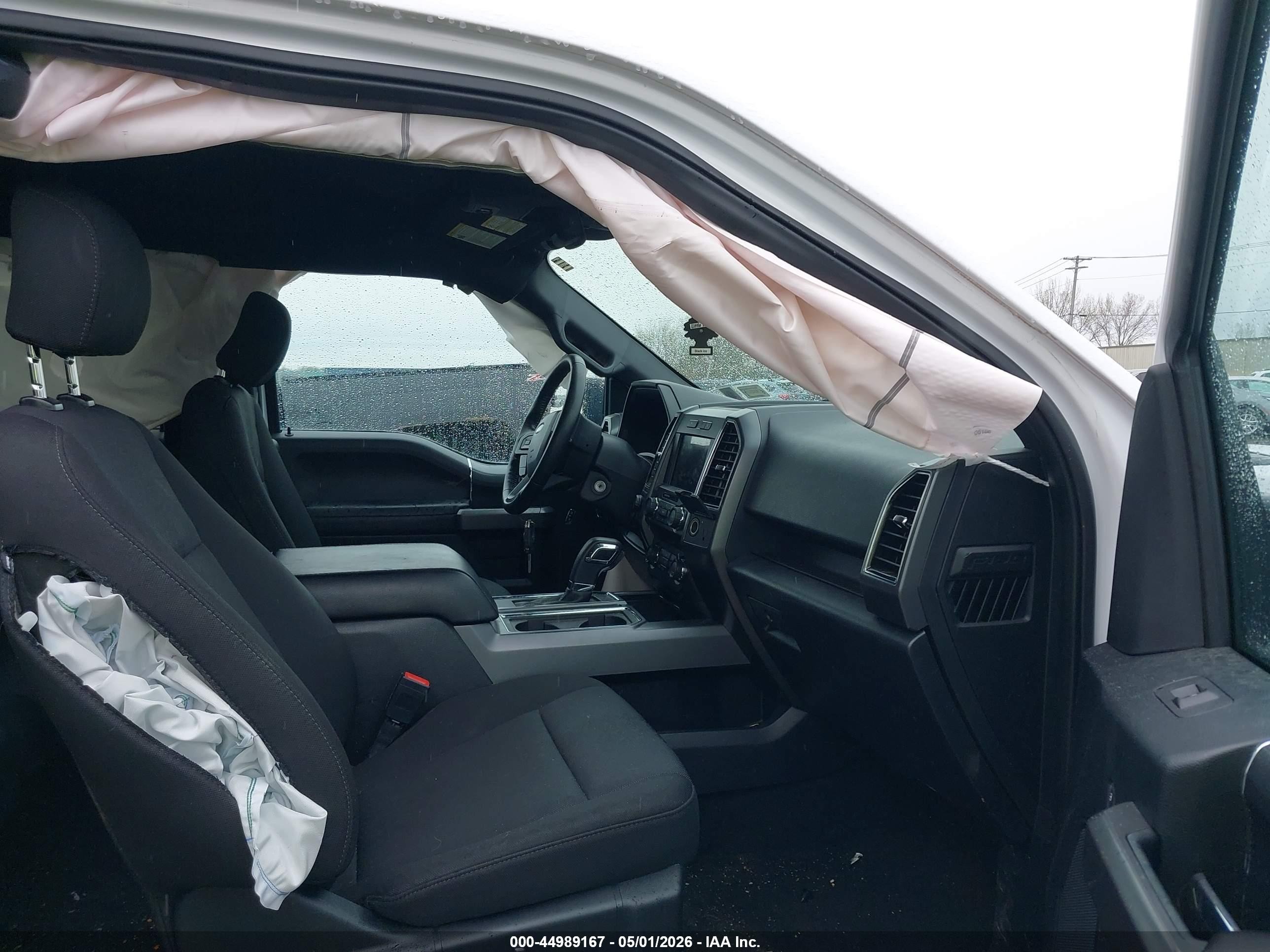 2020 Ford F-150 Xlt White vin: 1FTEX1EP6LKF35002