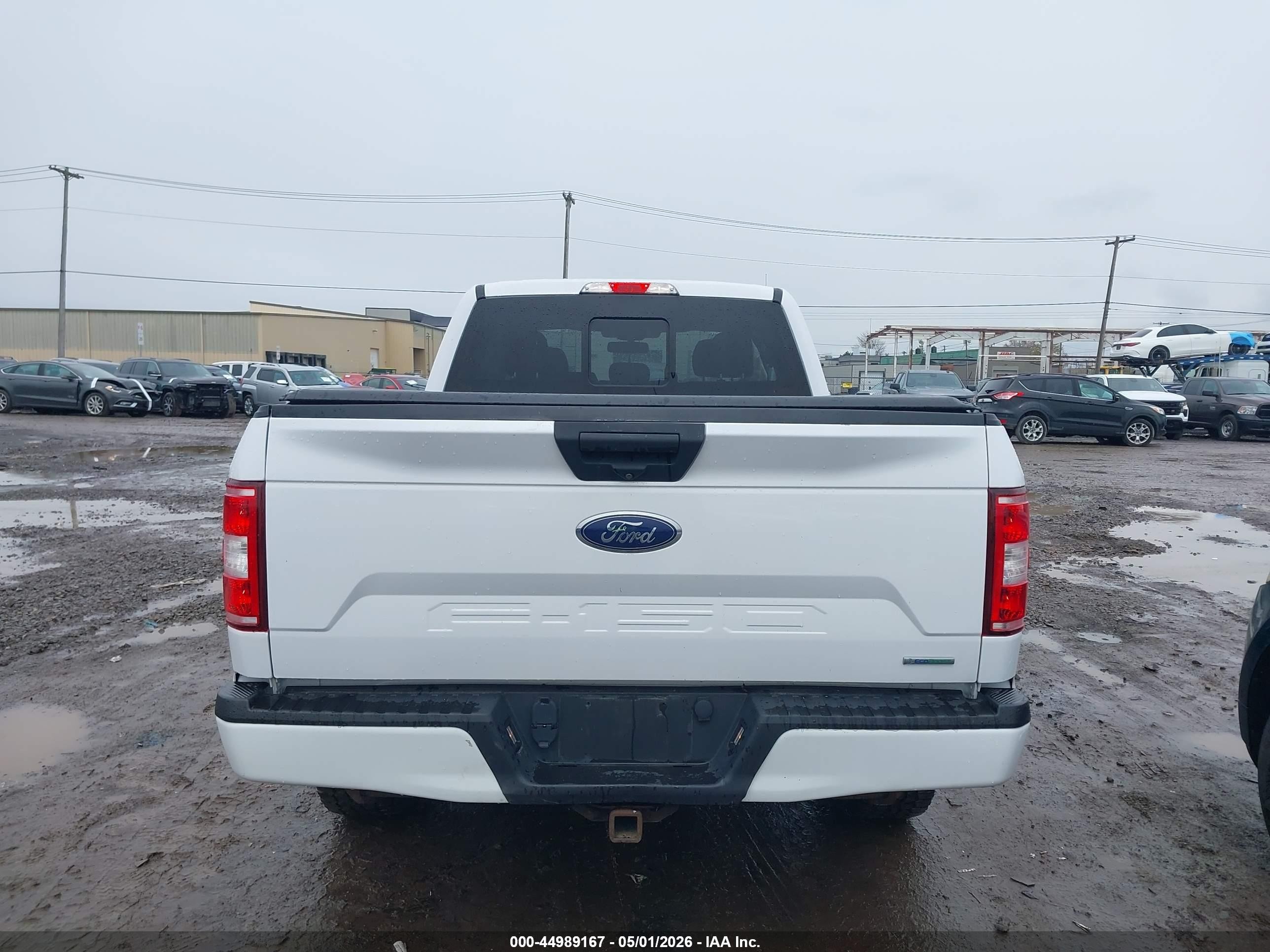 2020 Ford F-150 Xlt White vin: 1FTEX1EP6LKF35002