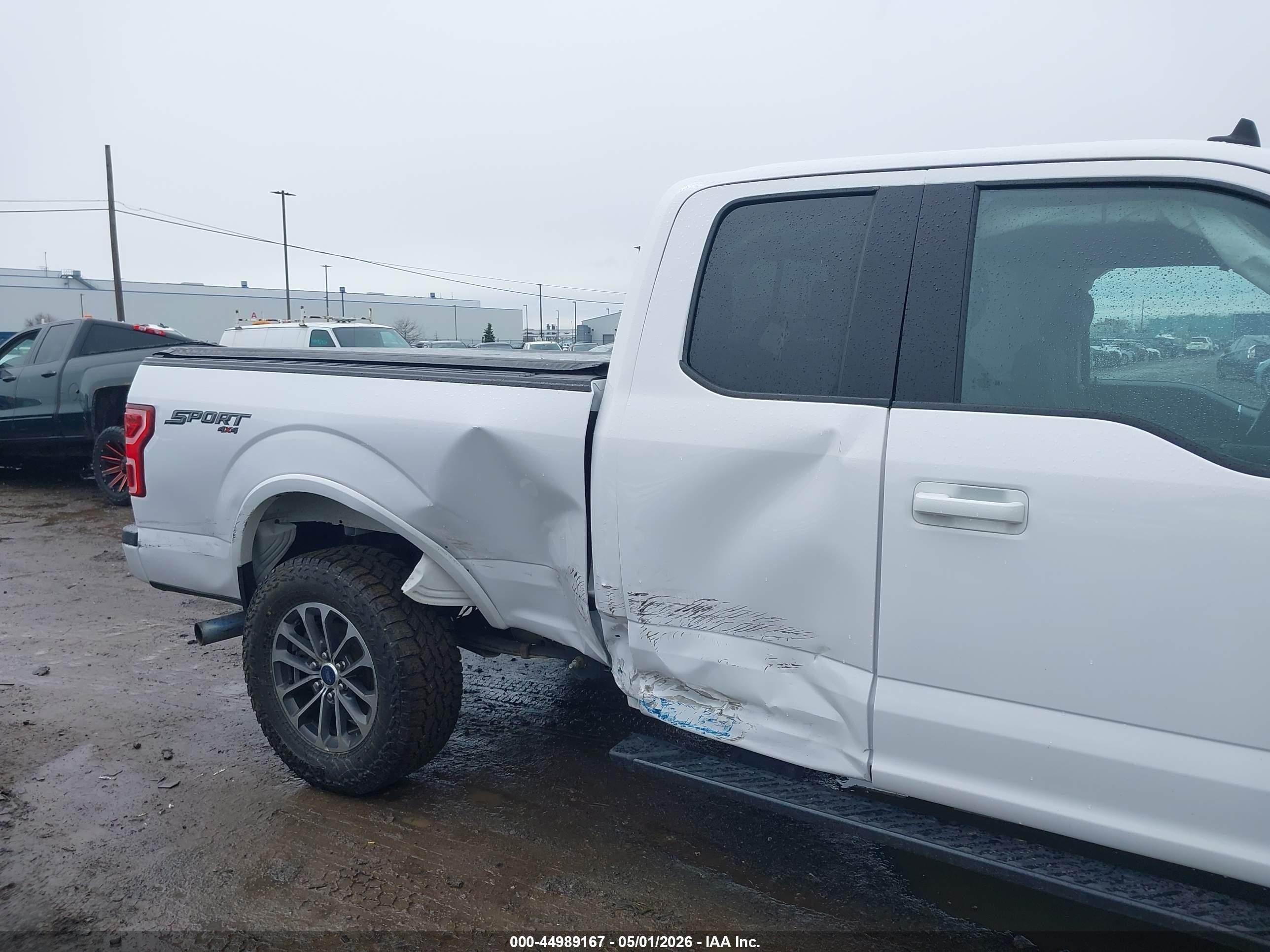 2020 Ford F-150 Xlt White vin: 1FTEX1EP6LKF35002