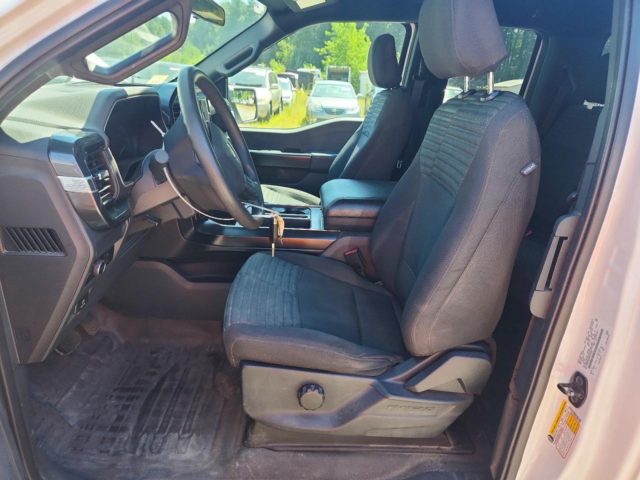 2023 Ford F150 Super Cab White vin: 1FTEX1EP6PKD77394