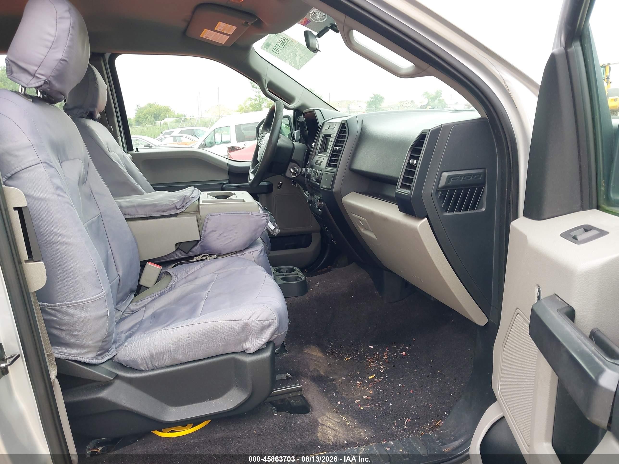 2015 Ford F-150 Xl Silver vin: 1FTEX1EP7FFB39237