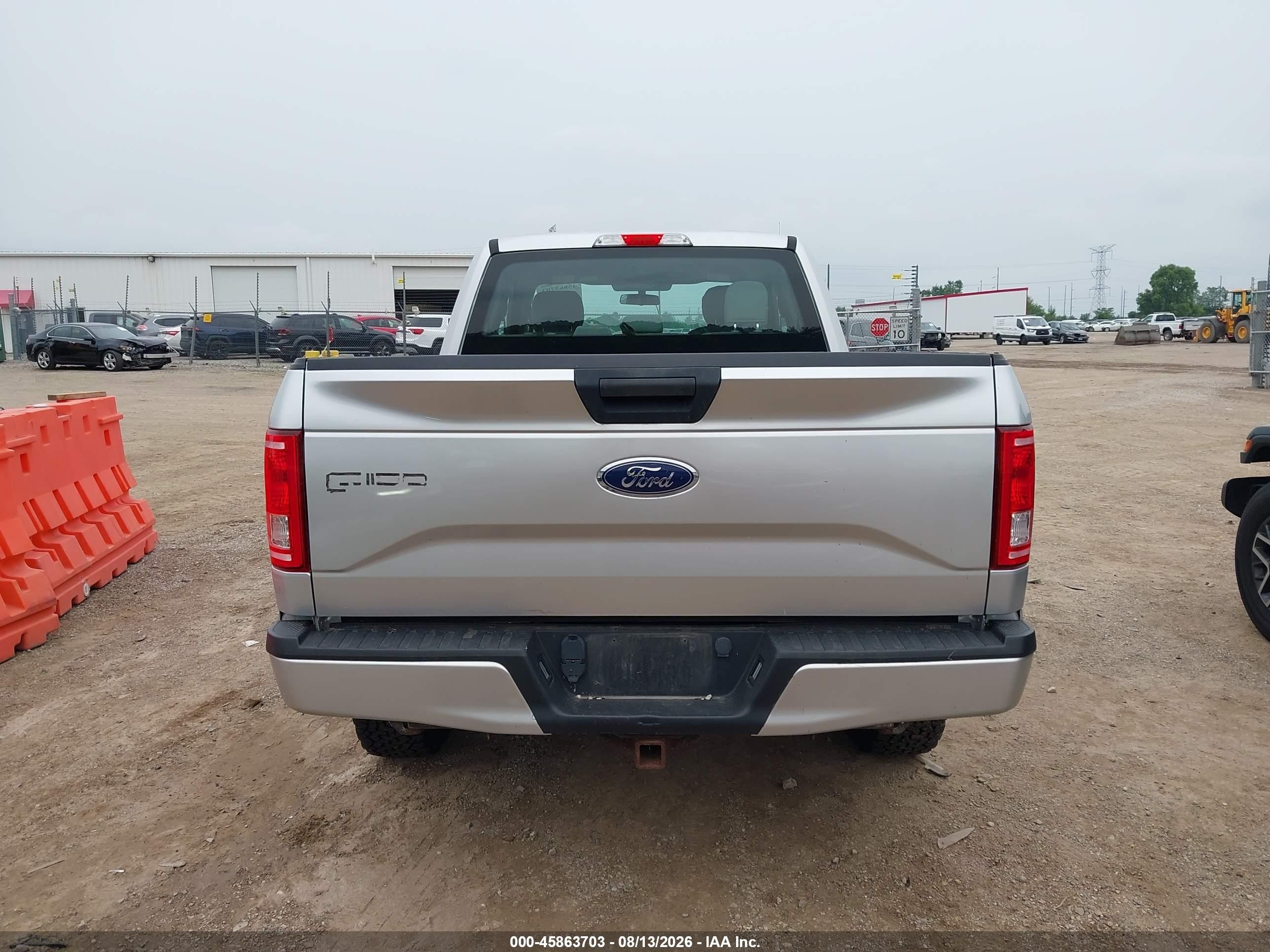 2015 Ford F-150 Xl Silver vin: 1FTEX1EP7FFB39237