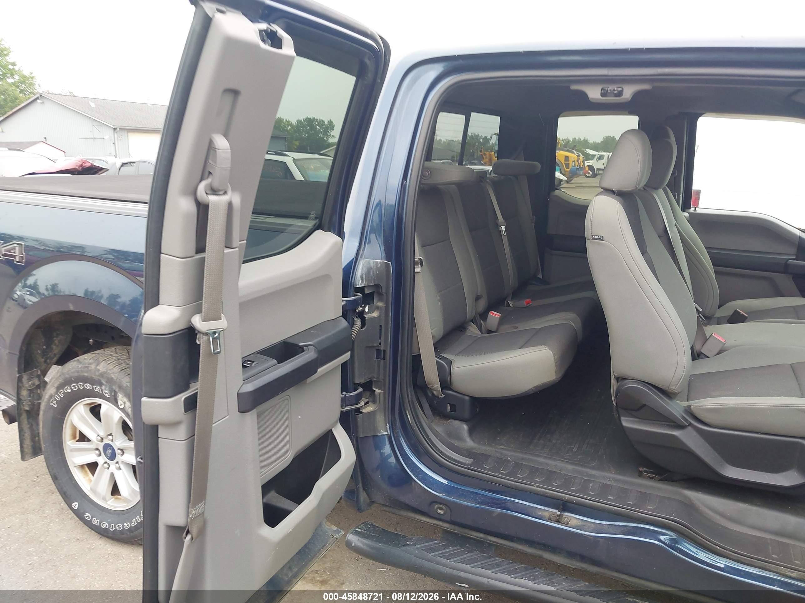2015 Ford F-150 Xl Blue vin: 1FTEX1EP7FFC89963