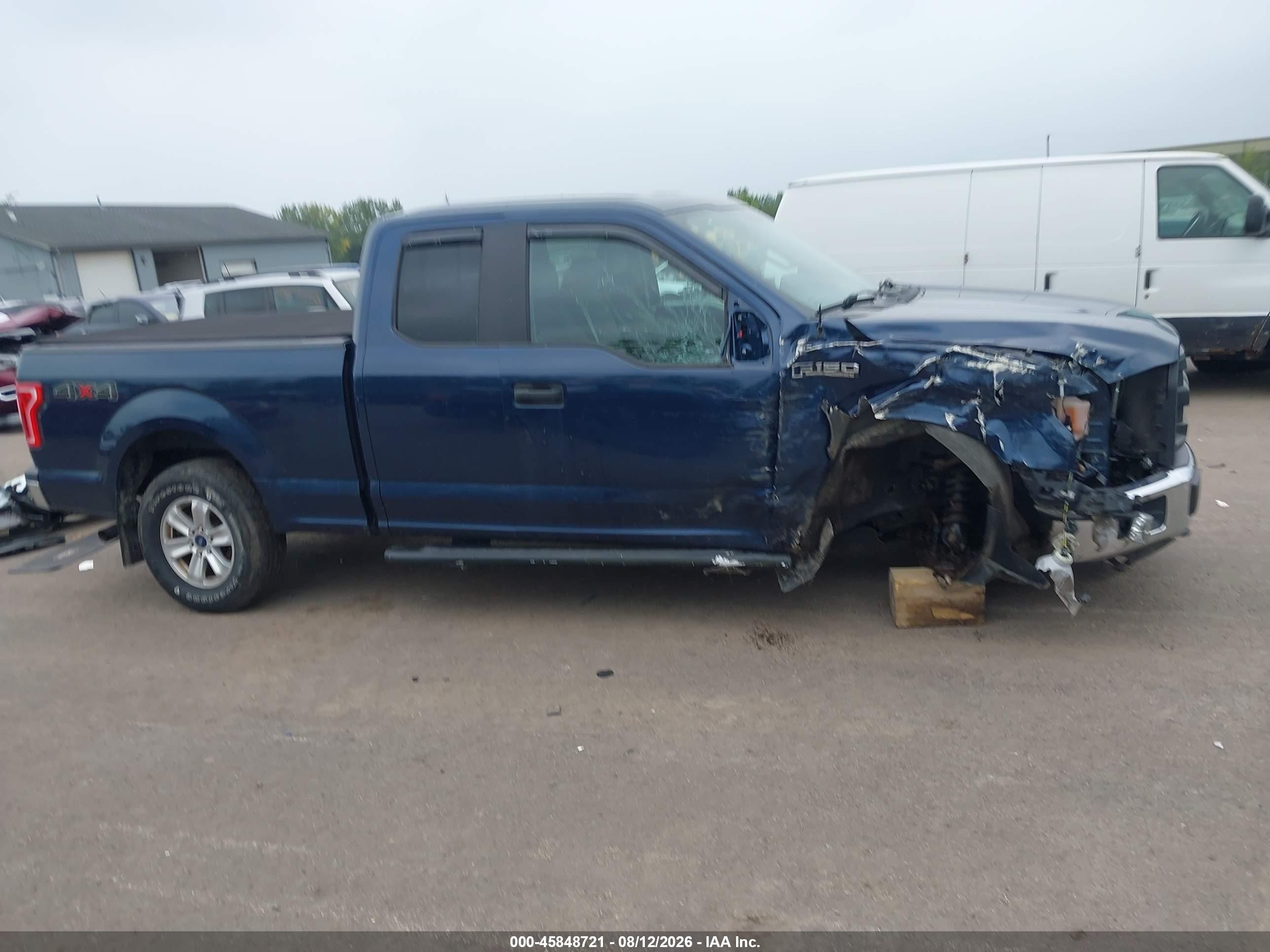 2015 Ford F-150 Xl Blue vin: 1FTEX1EP7FFC89963