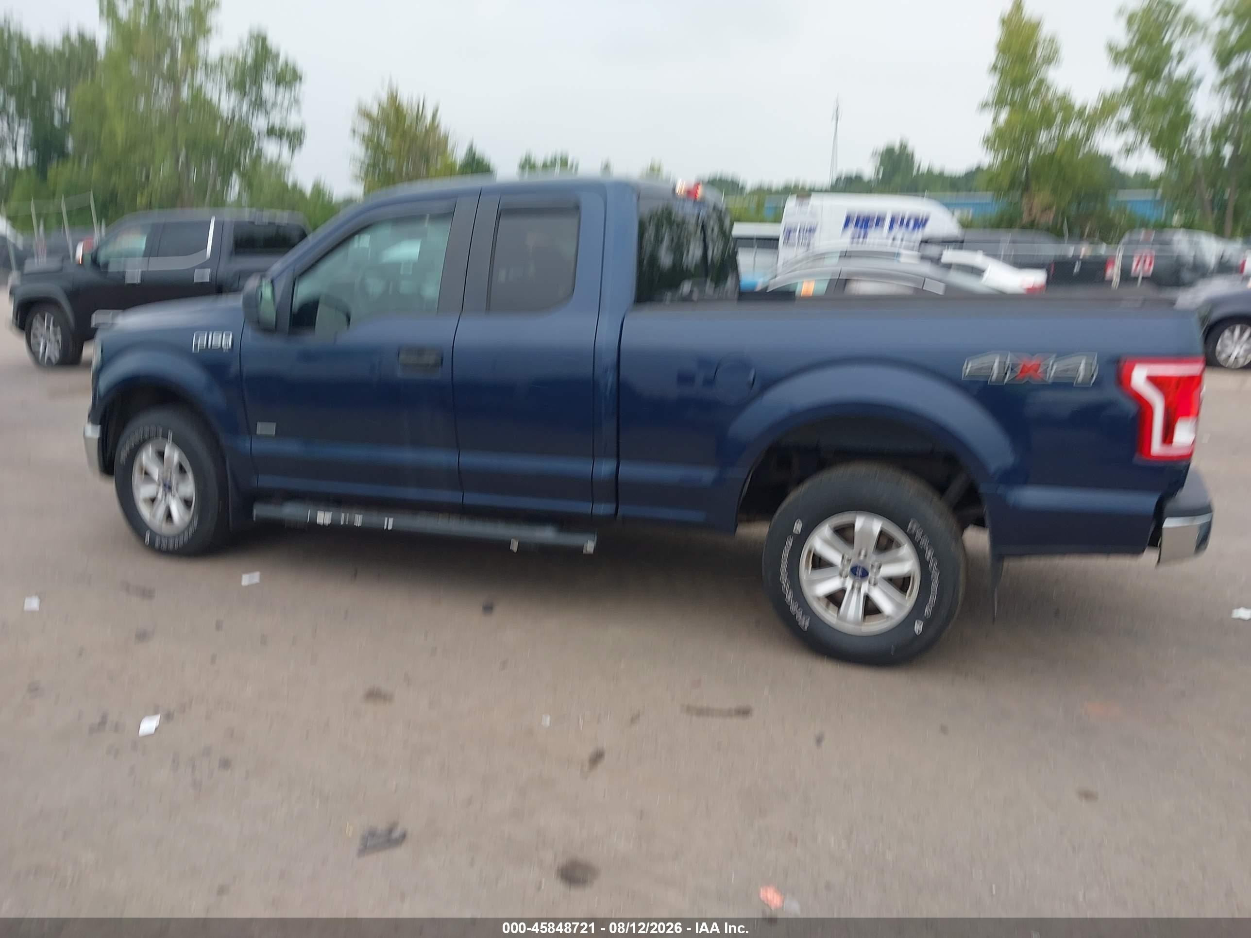 2015 Ford F-150 Xl Blue vin: 1FTEX1EP7FFC89963