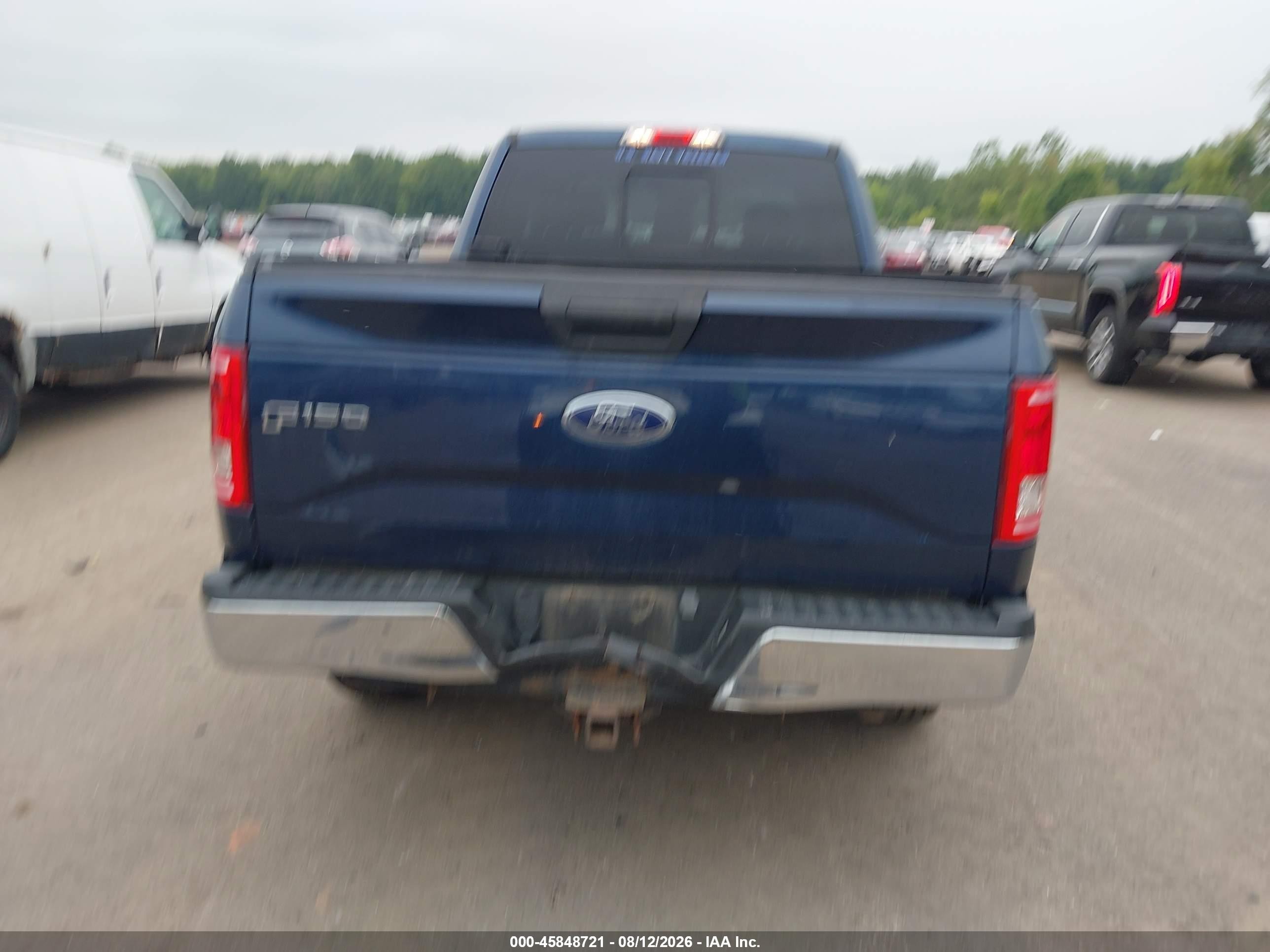 2015 Ford F-150 Xl Blue vin: 1FTEX1EP7FFC89963
