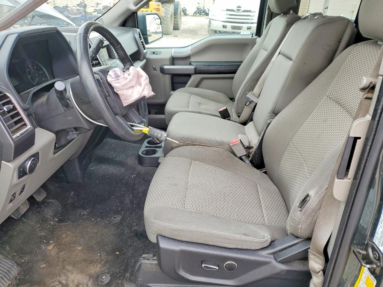 2015 Ford F150 Super Cab Gray vin: 1FTEX1EP7FKD09913