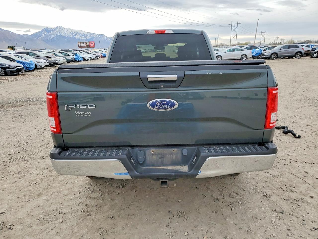 2015 Ford F150 Super Cab Gray vin: 1FTEX1EP7FKD09913