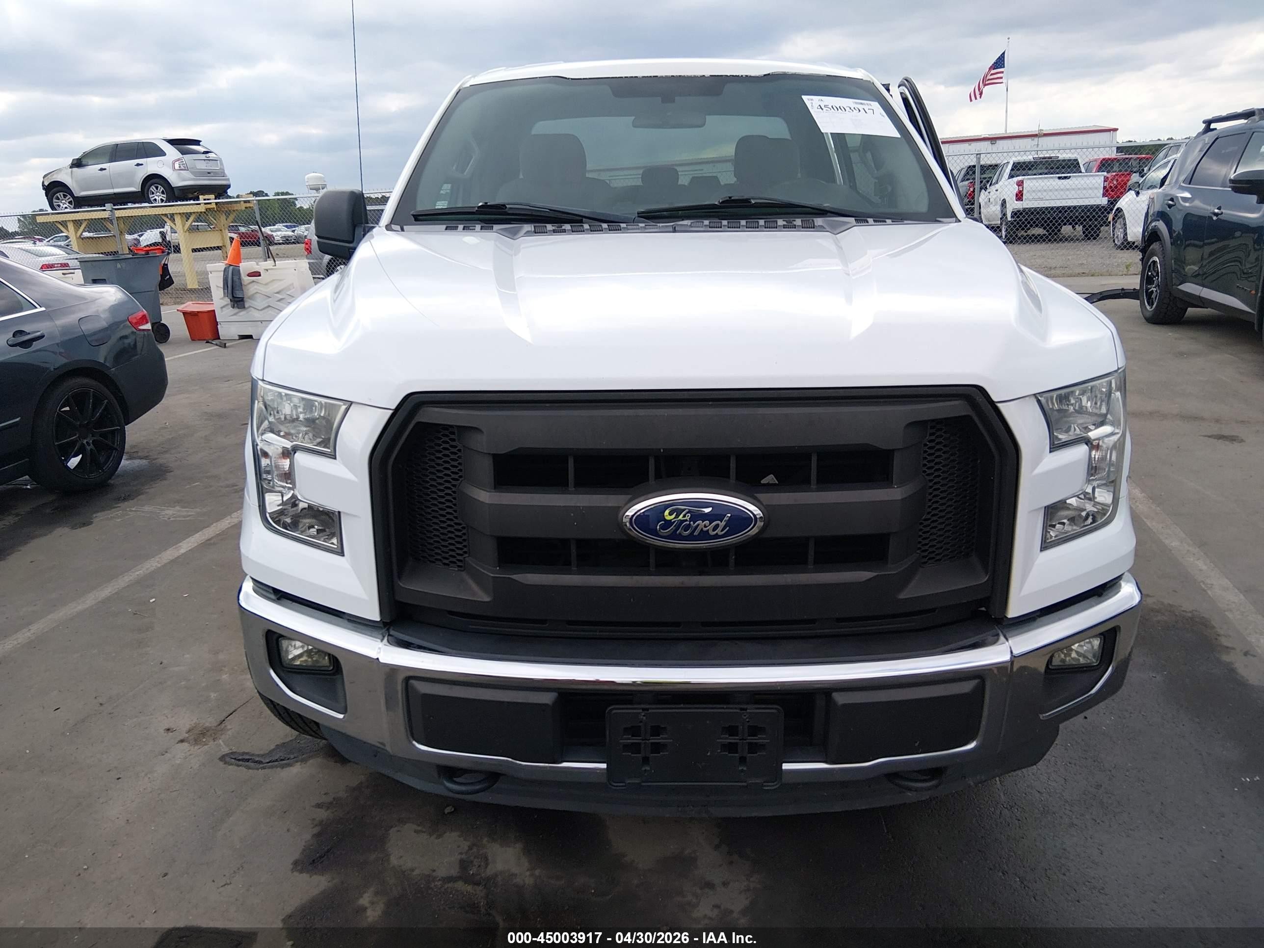 2015 Ford F-150 Lariat/xl/xlt White vin: 1FTEX1EP7FKD23424