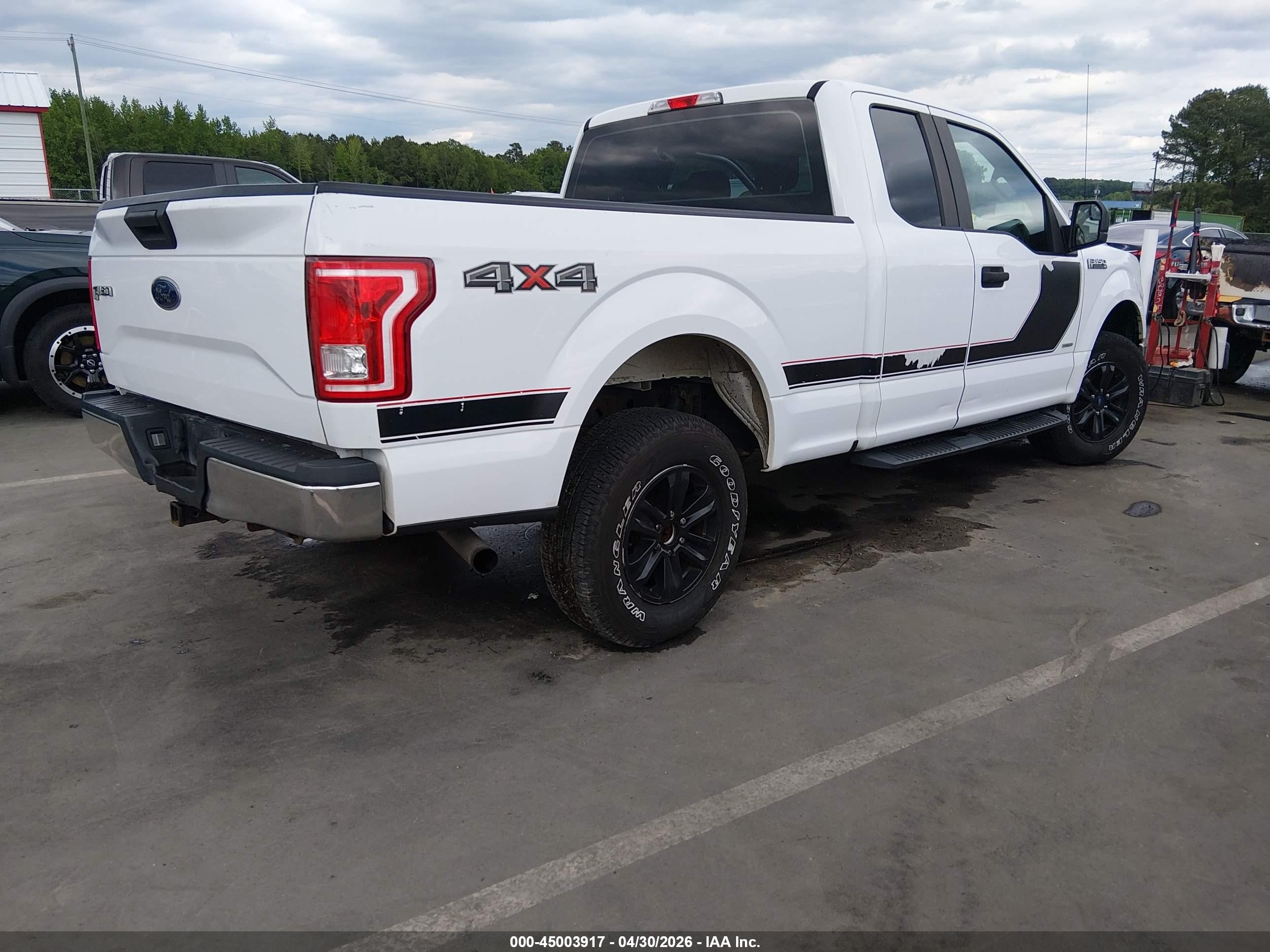2015 Ford F-150 Lariat/xl/xlt White vin: 1FTEX1EP7FKD23424