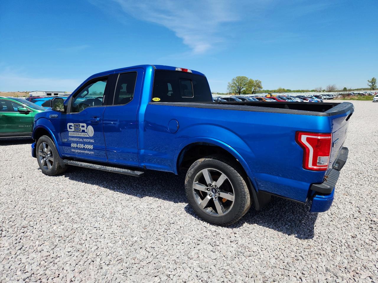 2015 Ford F150 Super Cab Blue vin: 1FTEX1EP7FKE35348