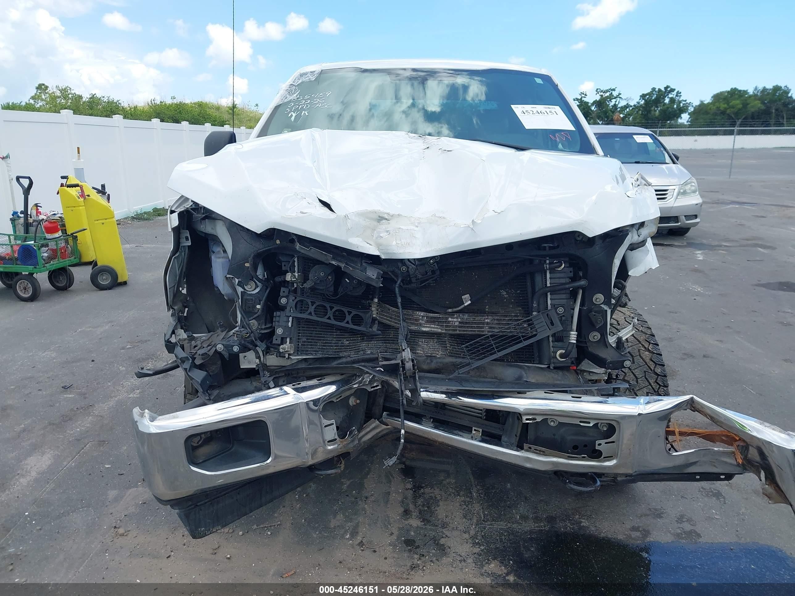 2017 Ford F-150 Xl White vin: 1FTEX1EP7HFA42087
