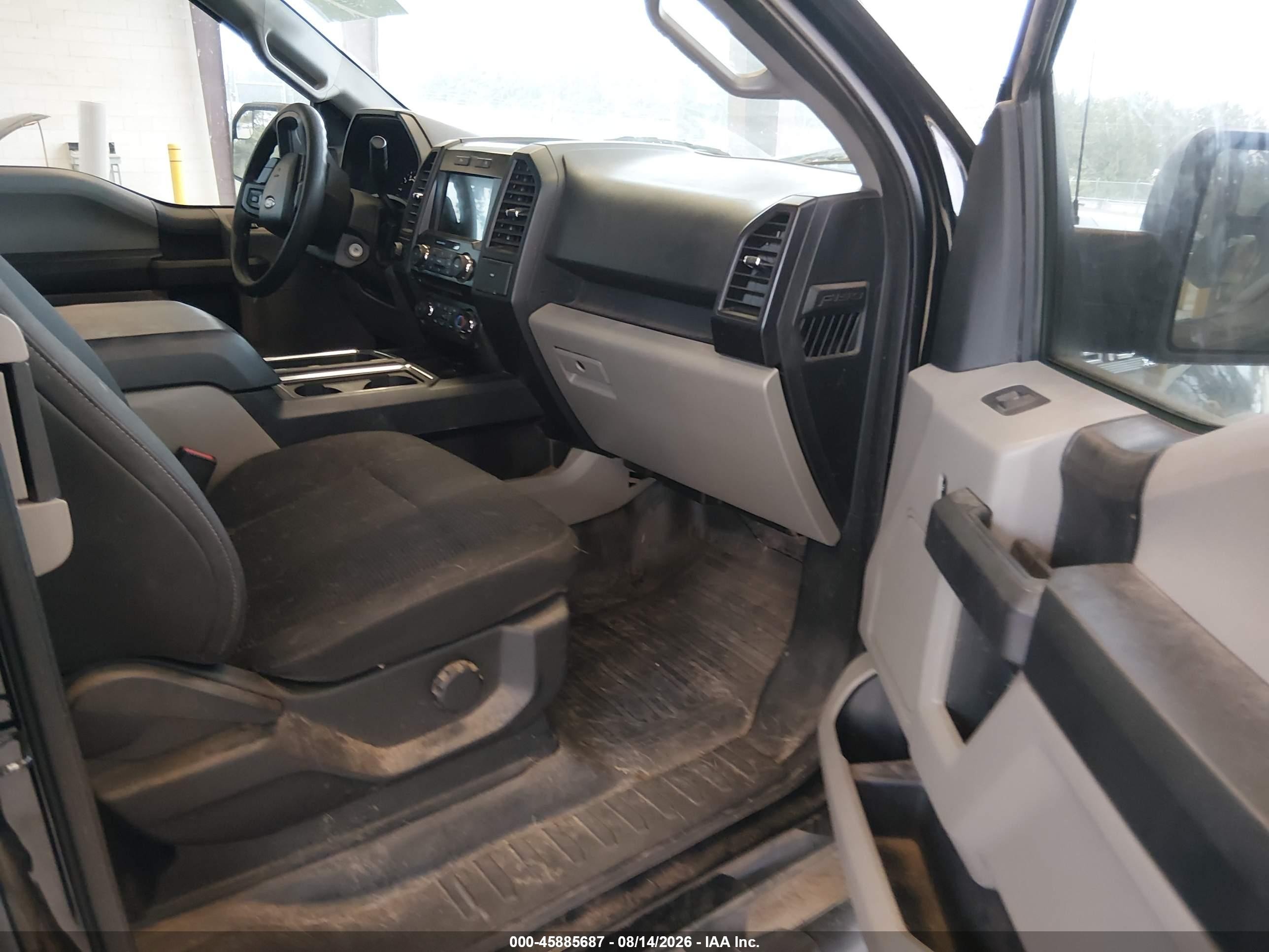 2017 Ford F-150 Xl Black vin: 1FTEX1EP7HFC13114