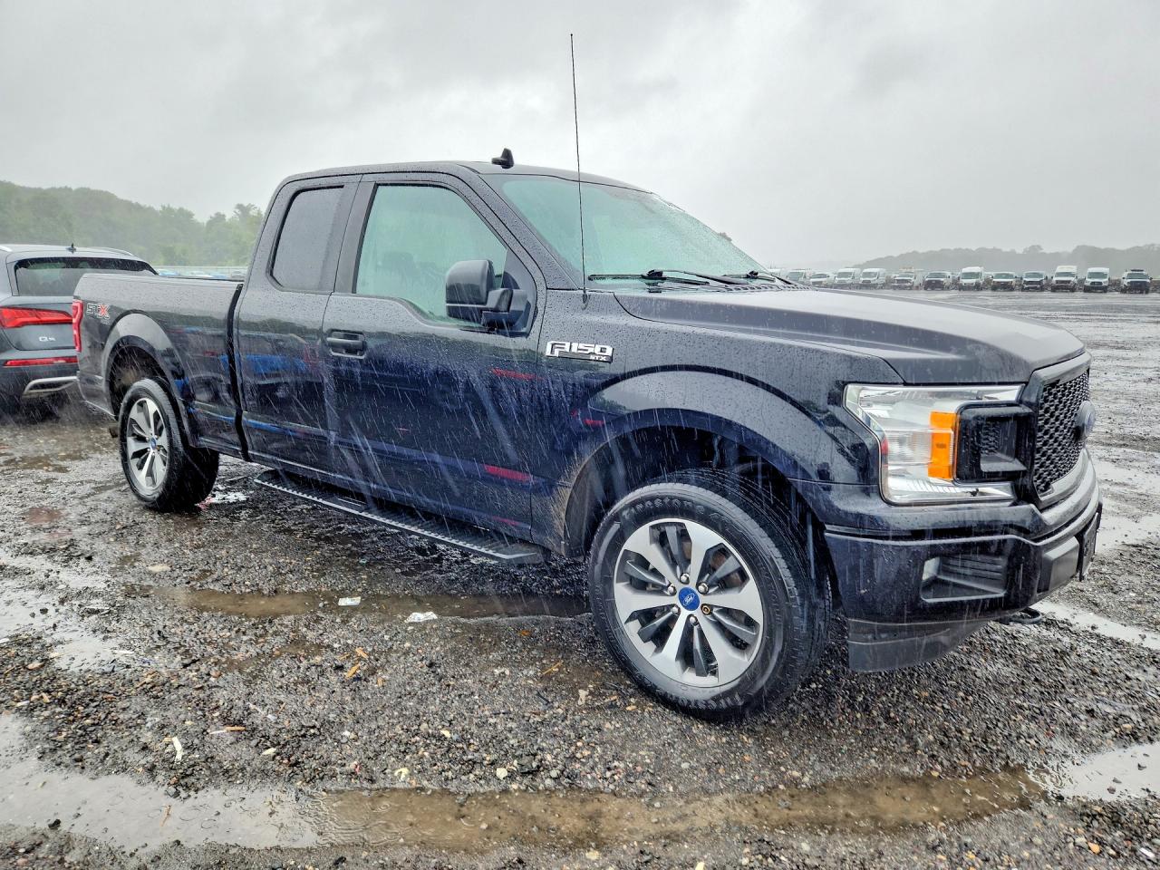 2020 Ford F150 Super Cab Black vin: 1FTEX1EP7LFB29674