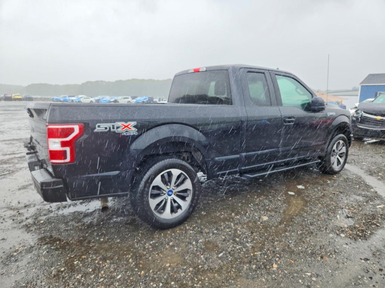 2020 Ford F150 Super Cab Black vin: 1FTEX1EP7LFB29674