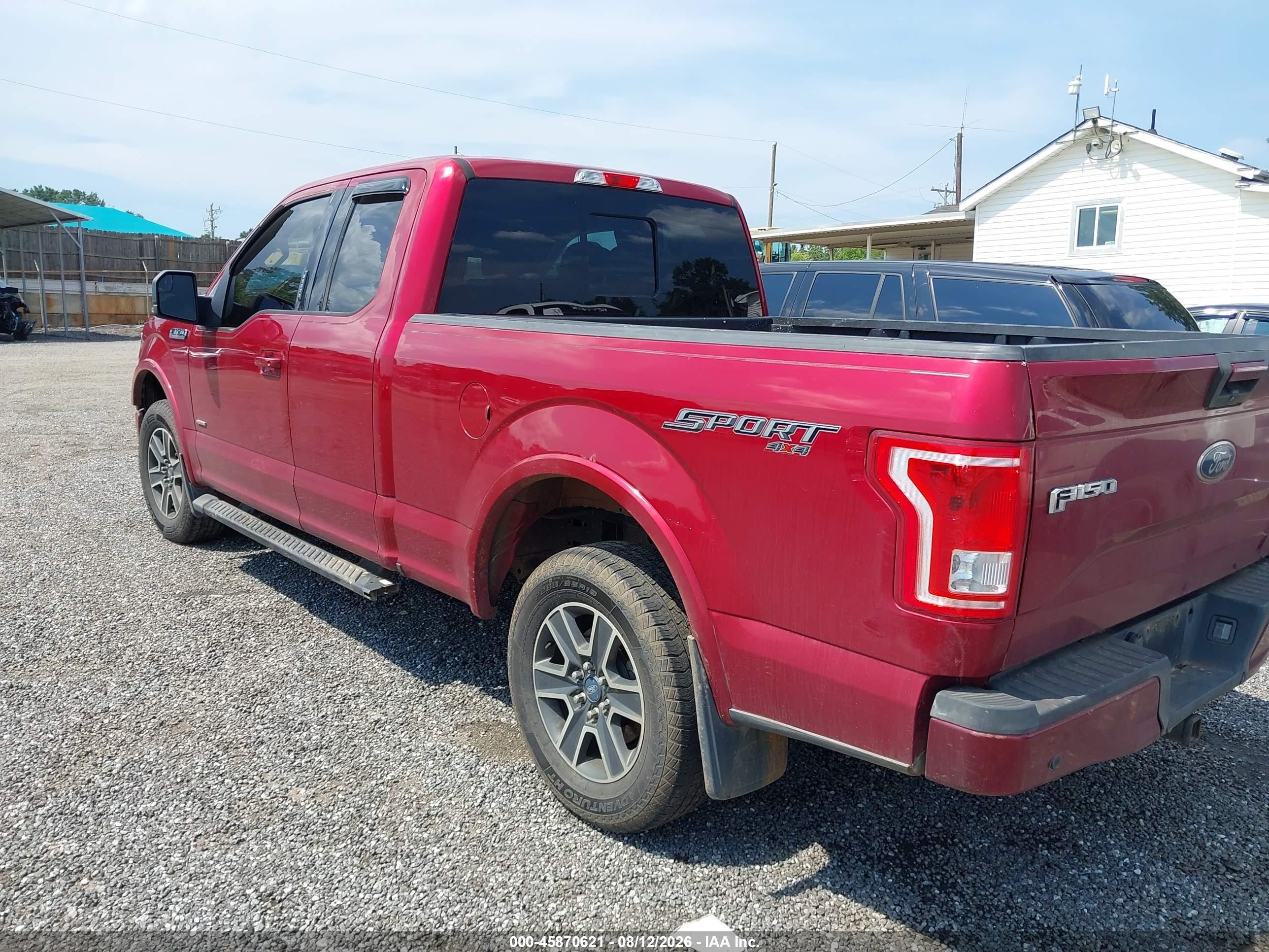 2015 Ford F-150 Xlt Red vin: 1FTEX1EP8FFB31650