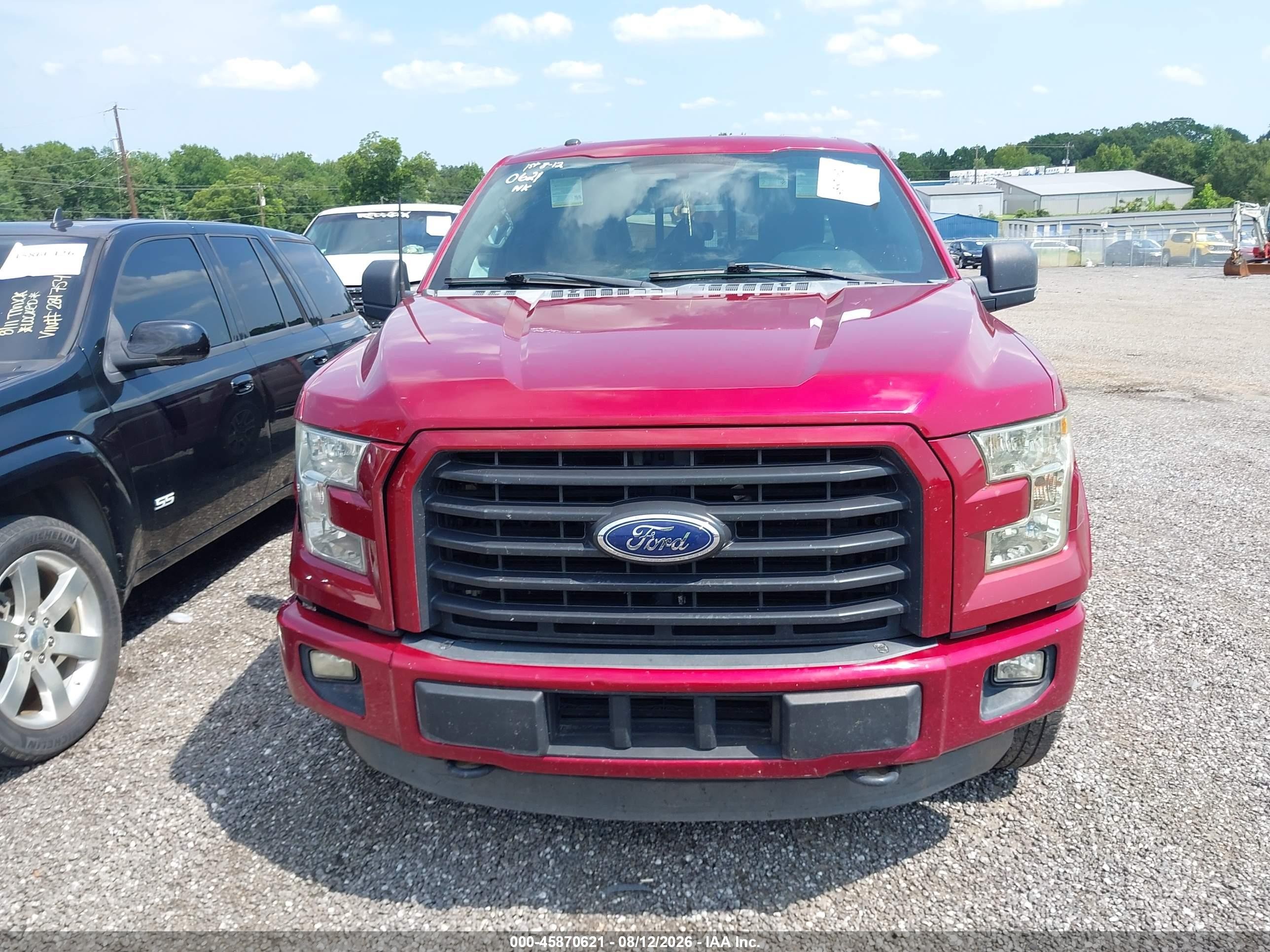 2015 Ford F-150 Xlt Red vin: 1FTEX1EP8FFB31650