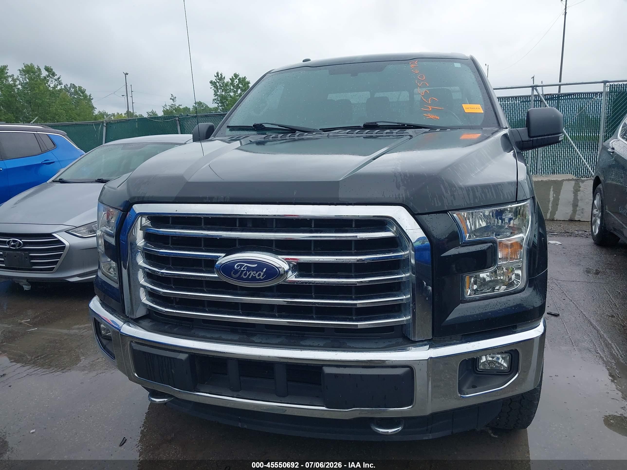 2015 Ford F-150 Lariat/xl/xlt Black vin: 1FTEX1EP8FFC51397