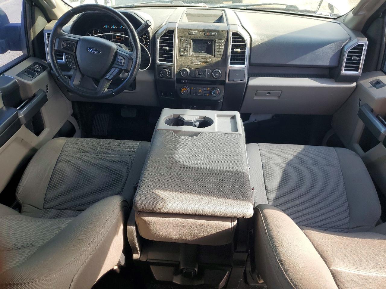 2015 Ford F150 Super Cab Silver vin: 1FTEX1EP8FKD68663