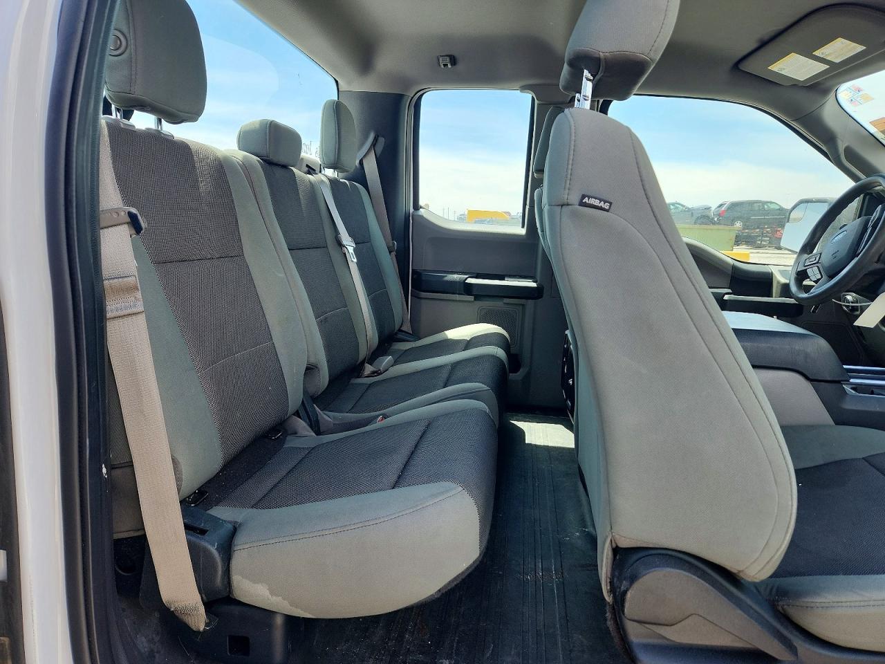 2015 Ford F150 Super Cab White vin: 1FTEX1EP8FKE21796