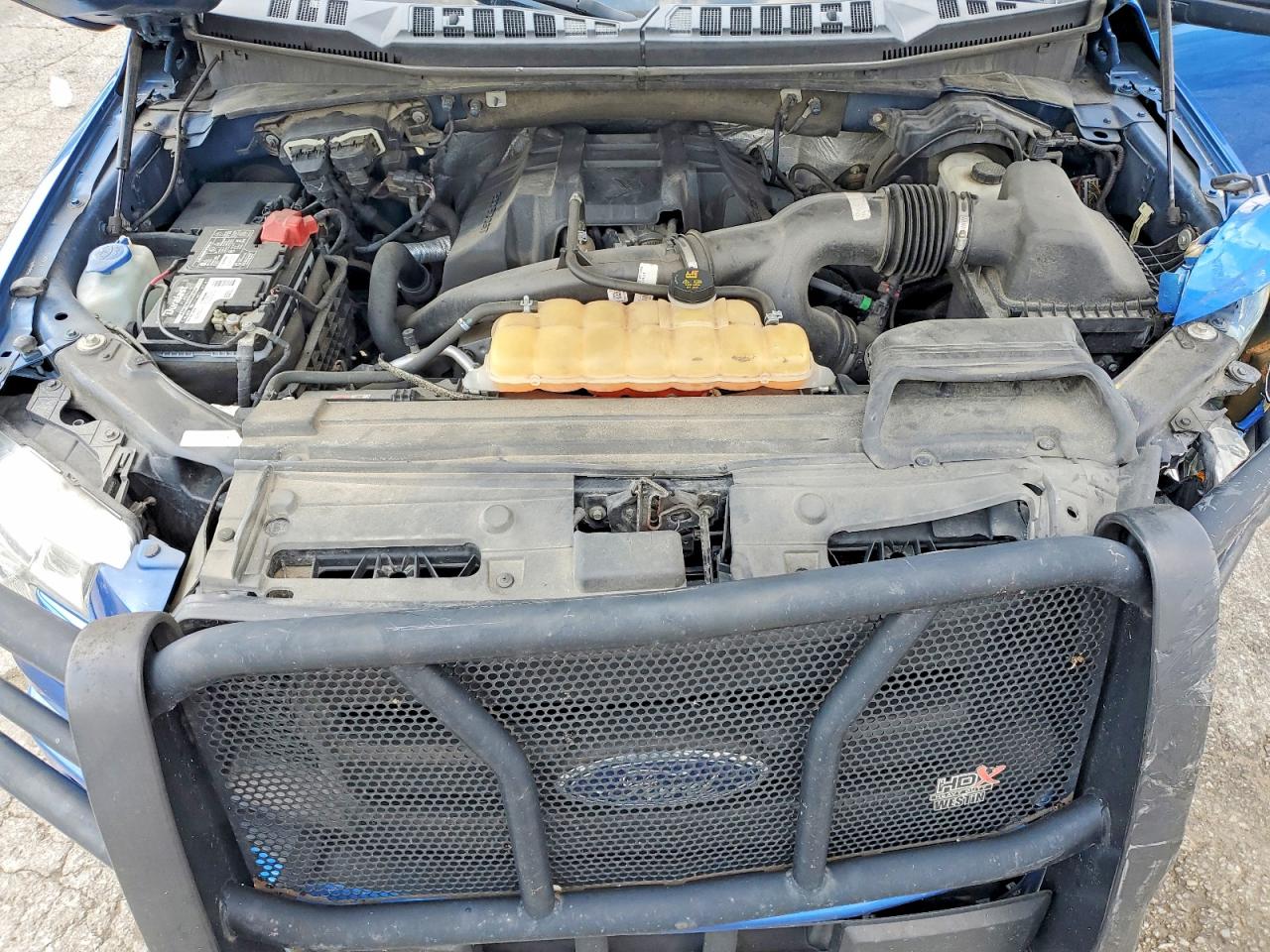 2015 Ford F150 Super Cab Blue vin: 1FTEX1EP8FKE74353
