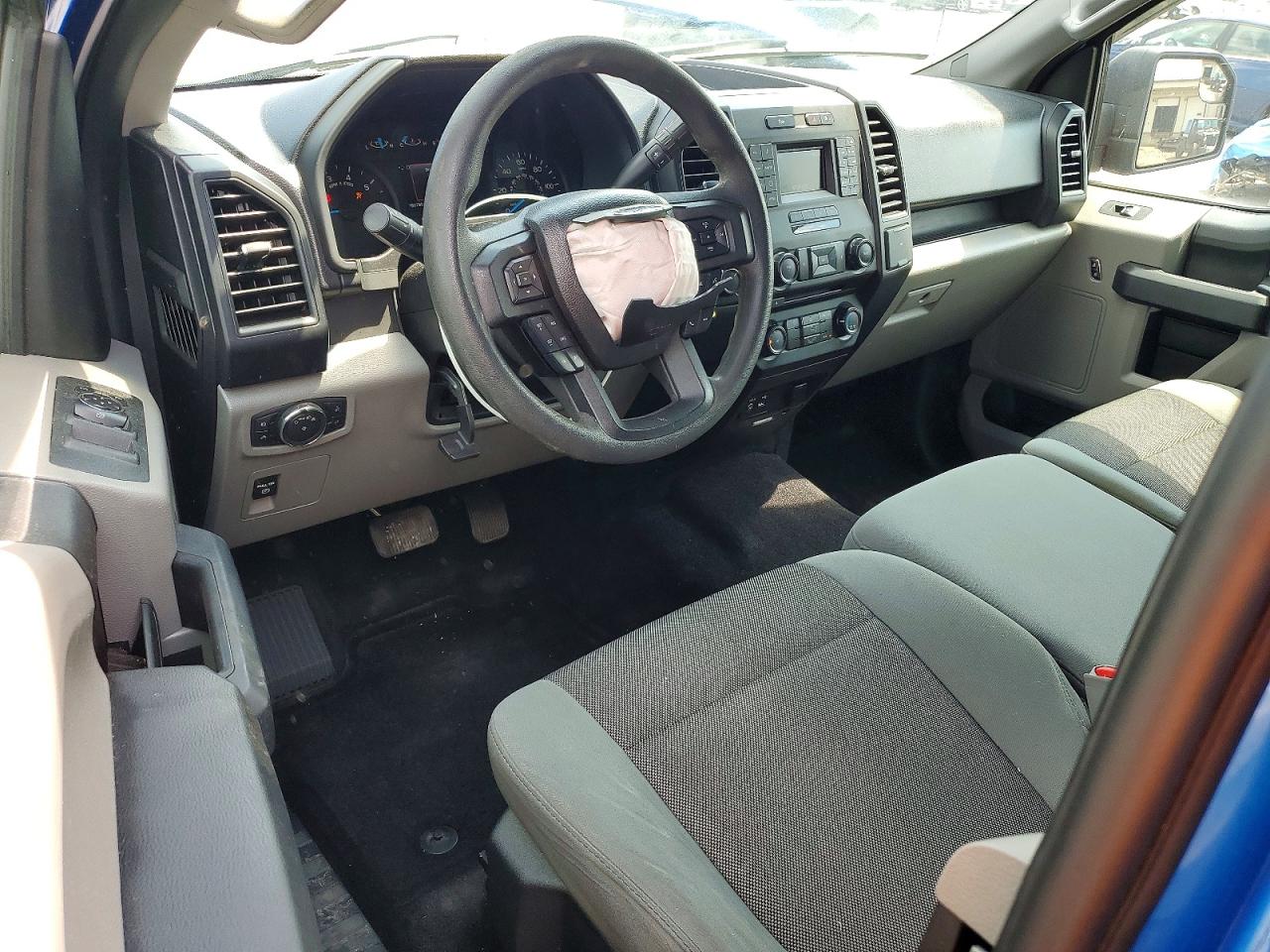 2015 Ford F150 Super Cab Blue vin: 1FTEX1EP8FKE74353