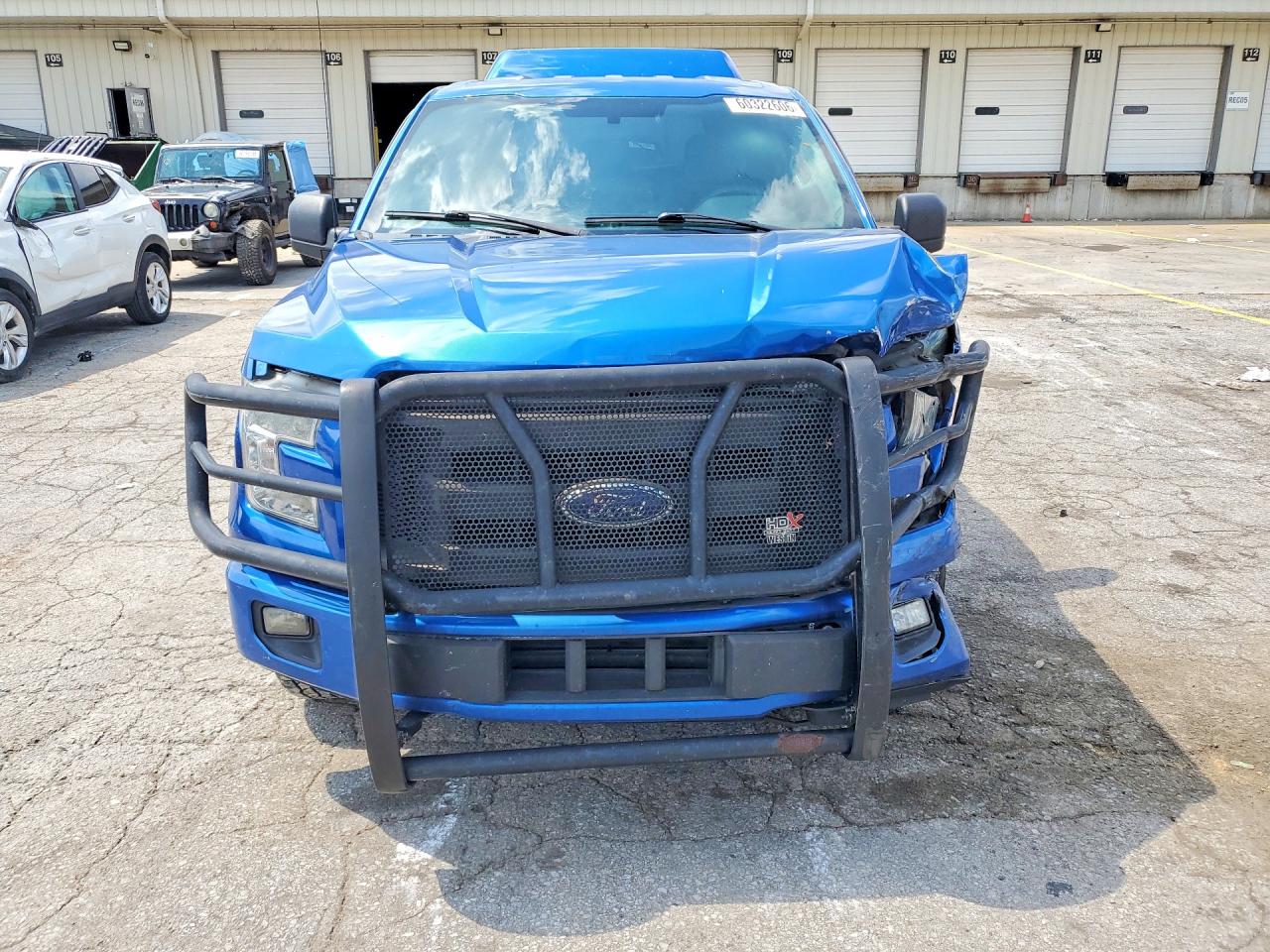 2015 Ford F150 Super Cab Blue vin: 1FTEX1EP8FKE74353