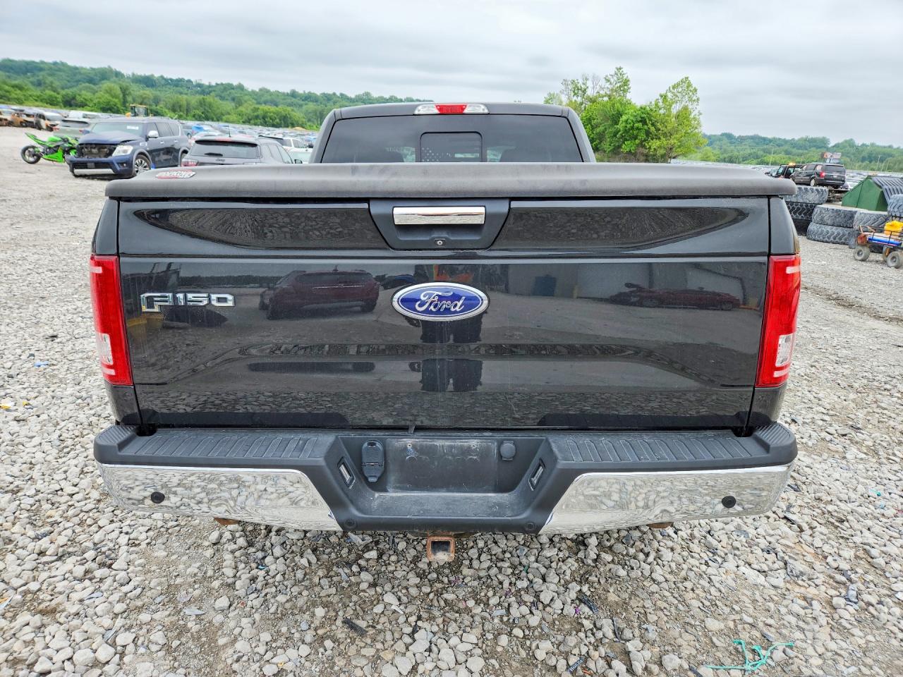 2015 Ford F150 Super Cab Black vin: 1FTEX1EP9FFA24588