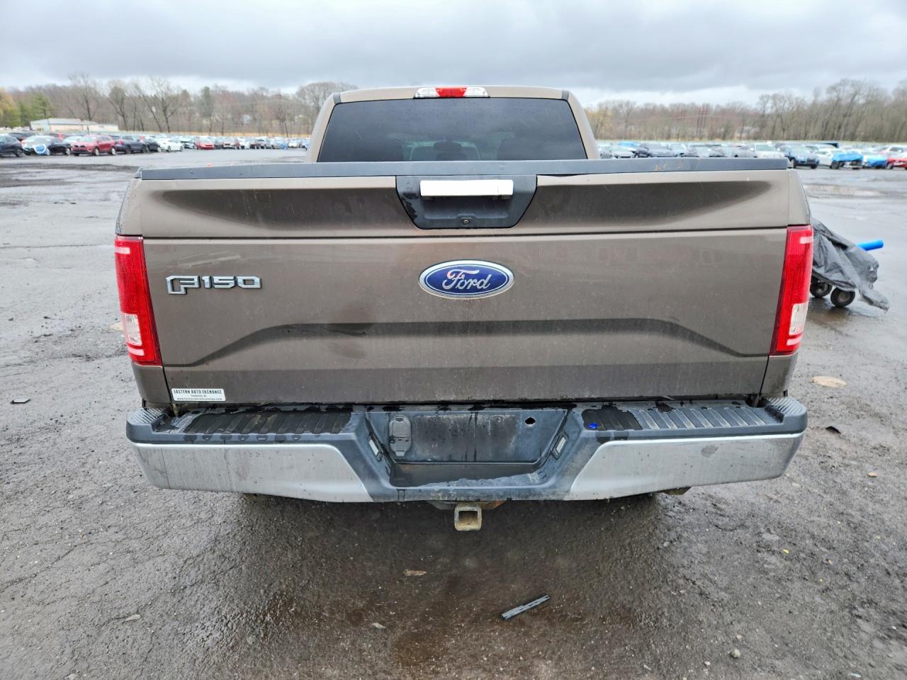 2015 Ford F150 Super Cab Коричневый vin: 1FTEX1EP9FFB54192