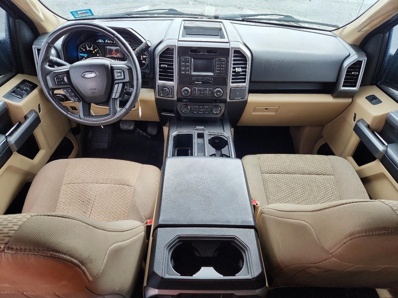 2015 Ford F150 Super Cab Коричневый vin: 1FTEX1EP9FFB54192